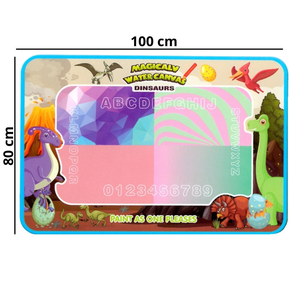 Woopie Magic Mata do malowania wodą Xxl Znaczki numeryczne 100x80 cm