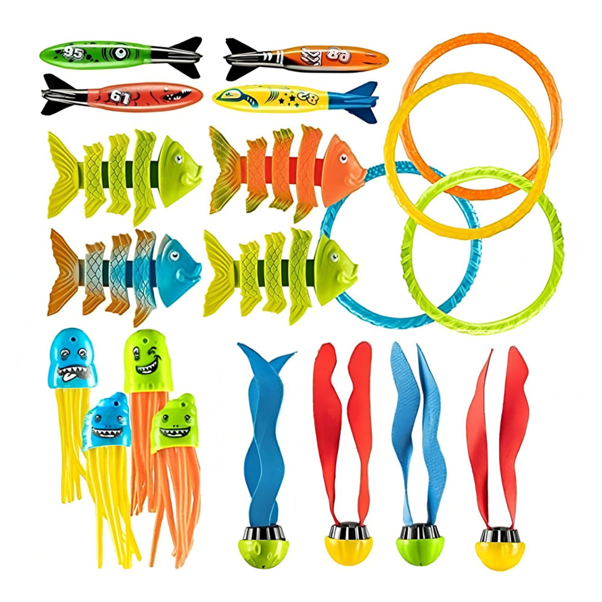 Woopie Pool Diving Toy Set 20 Pcs.