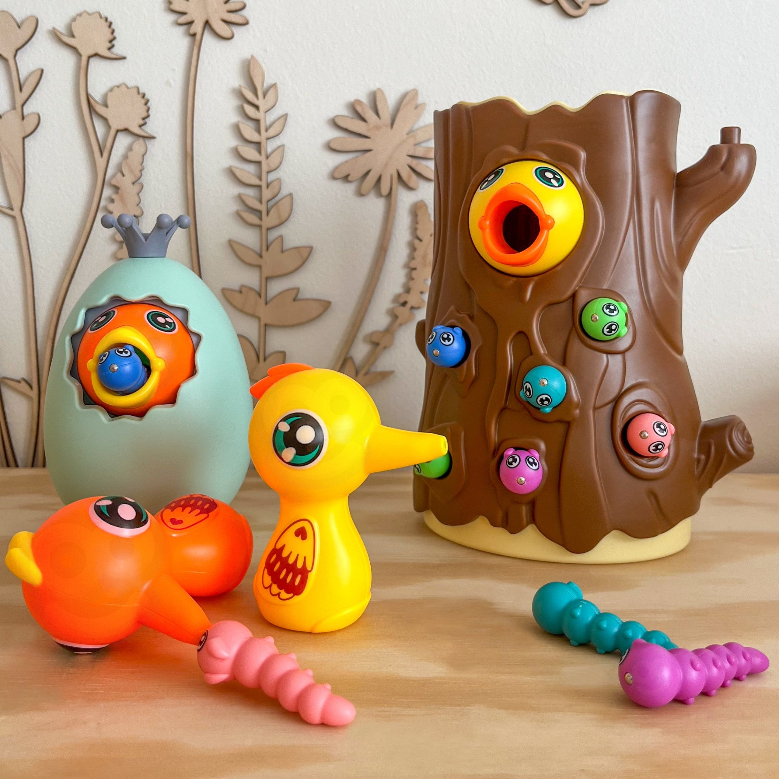 Jeu d'arcade Woopie Catch The Bug + Tirelire Wanka Get Up Egg