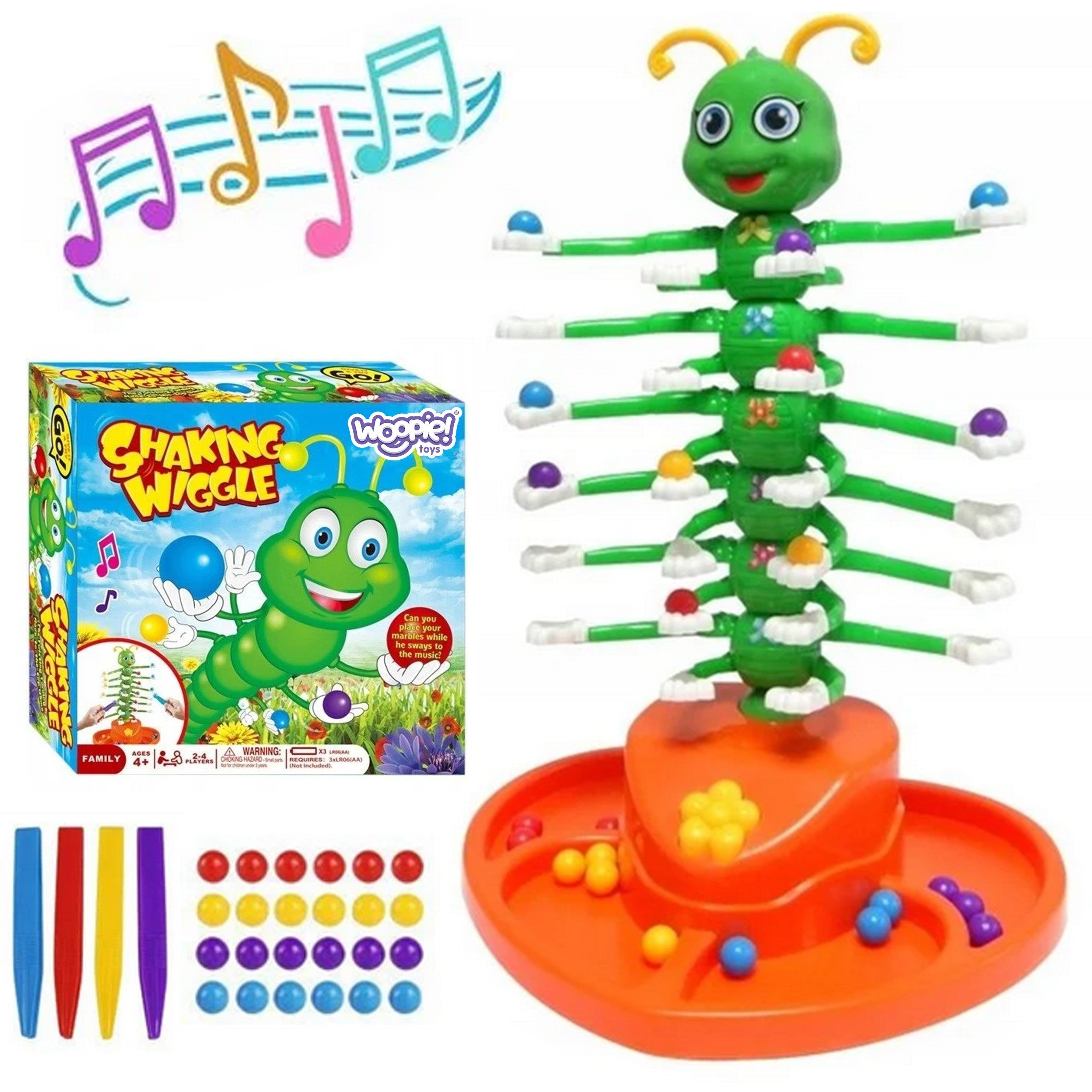 Woopie Dancing Centipede Arcade Game