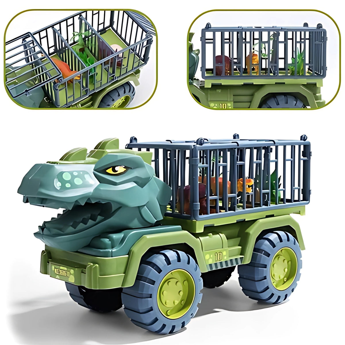 Woopie Dinosaur Truck Transporter figurák