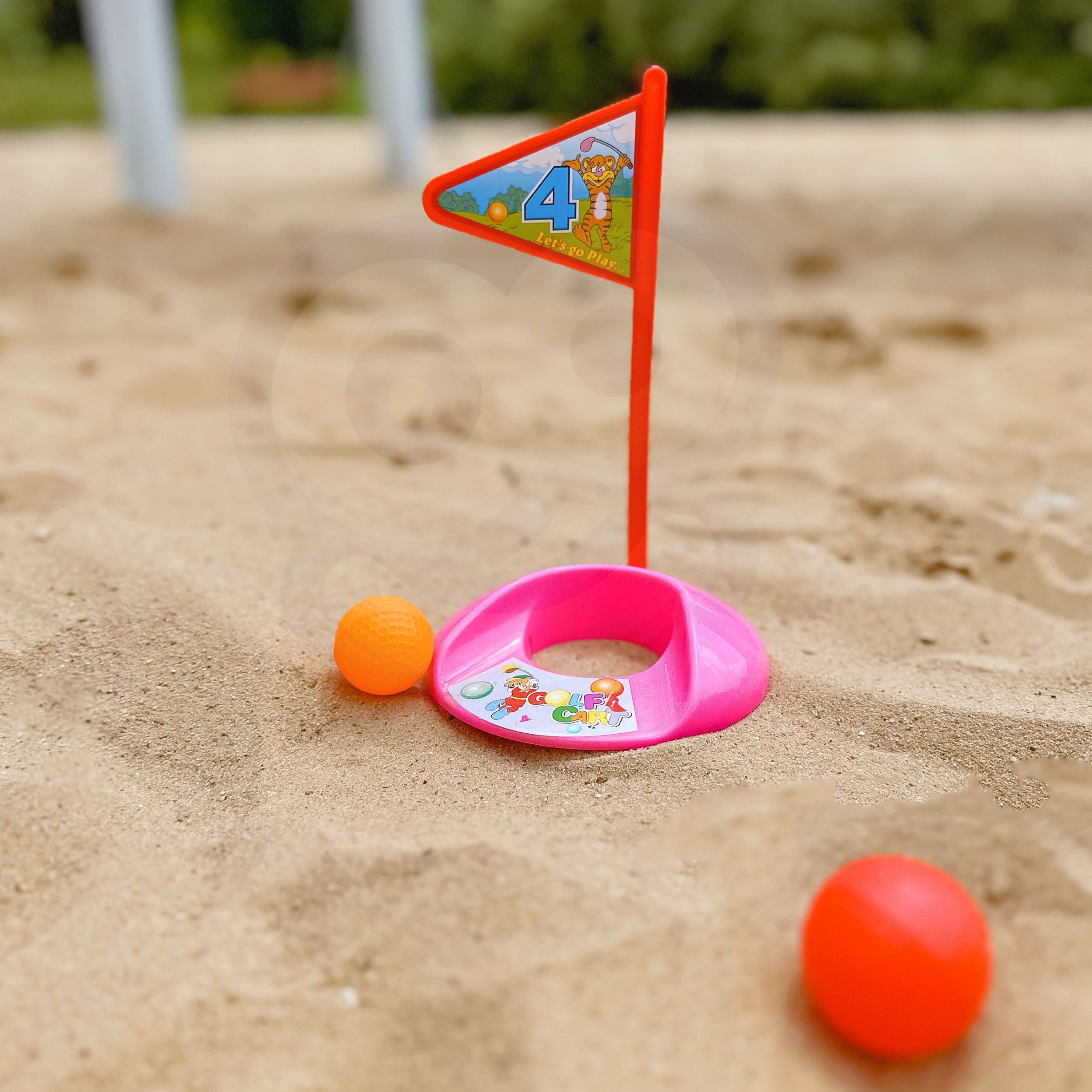 Woopie golfkészlet + kerekes kiegészítő állvány