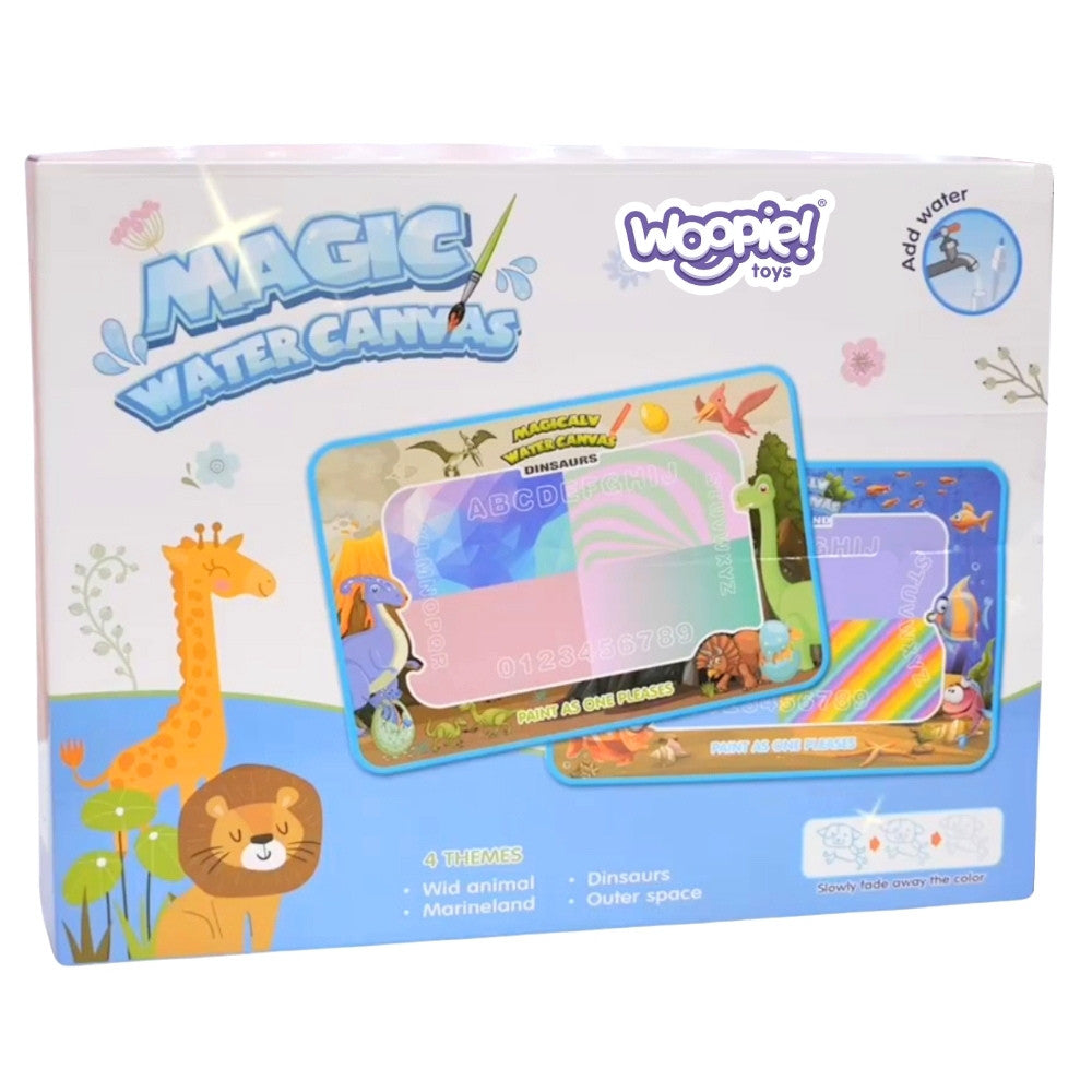 Woopie Magic Mata do malowania wodą Xxl Znaczki numeryczne 100x80 cm