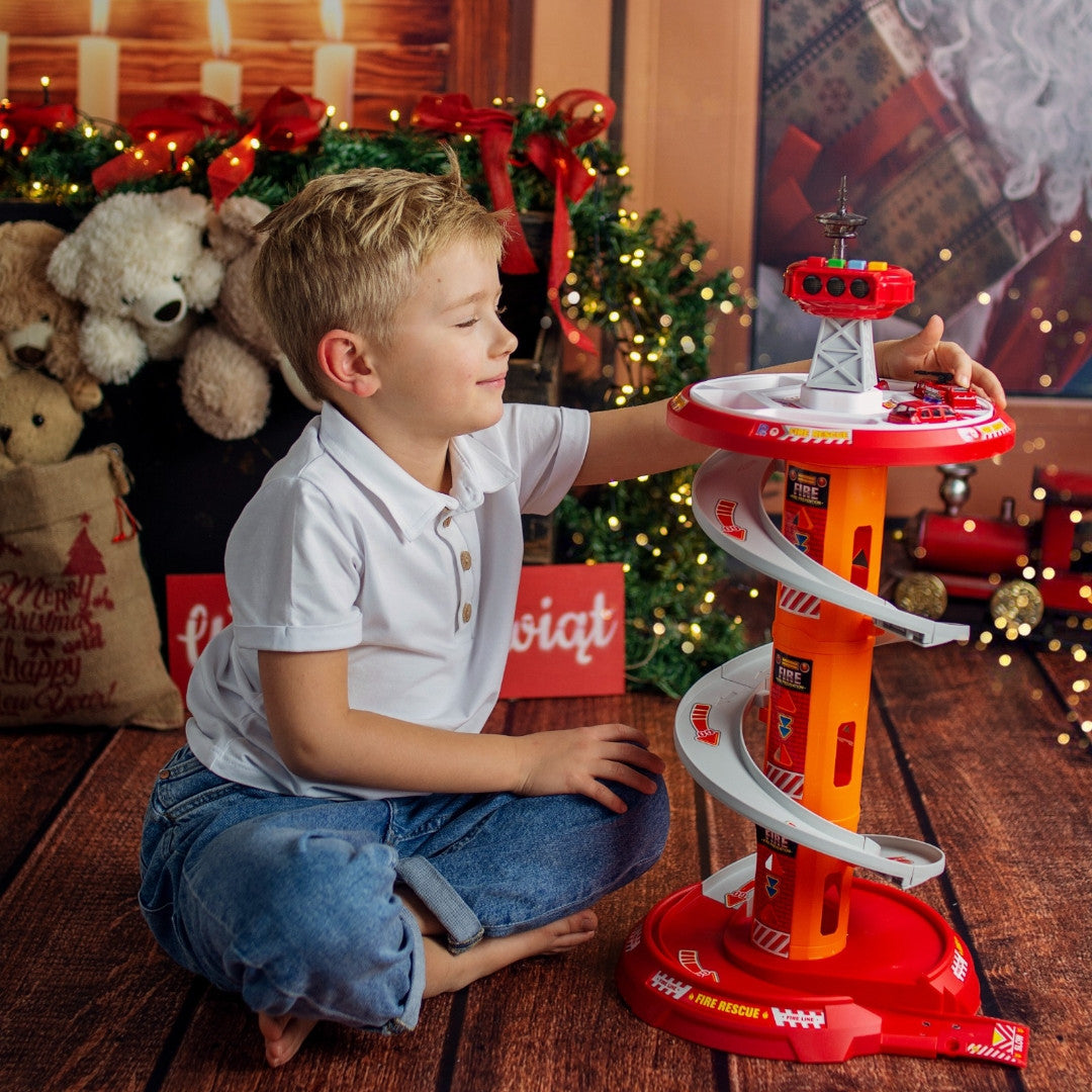Woopie Spiral Track Car Garage 3 Pcs.