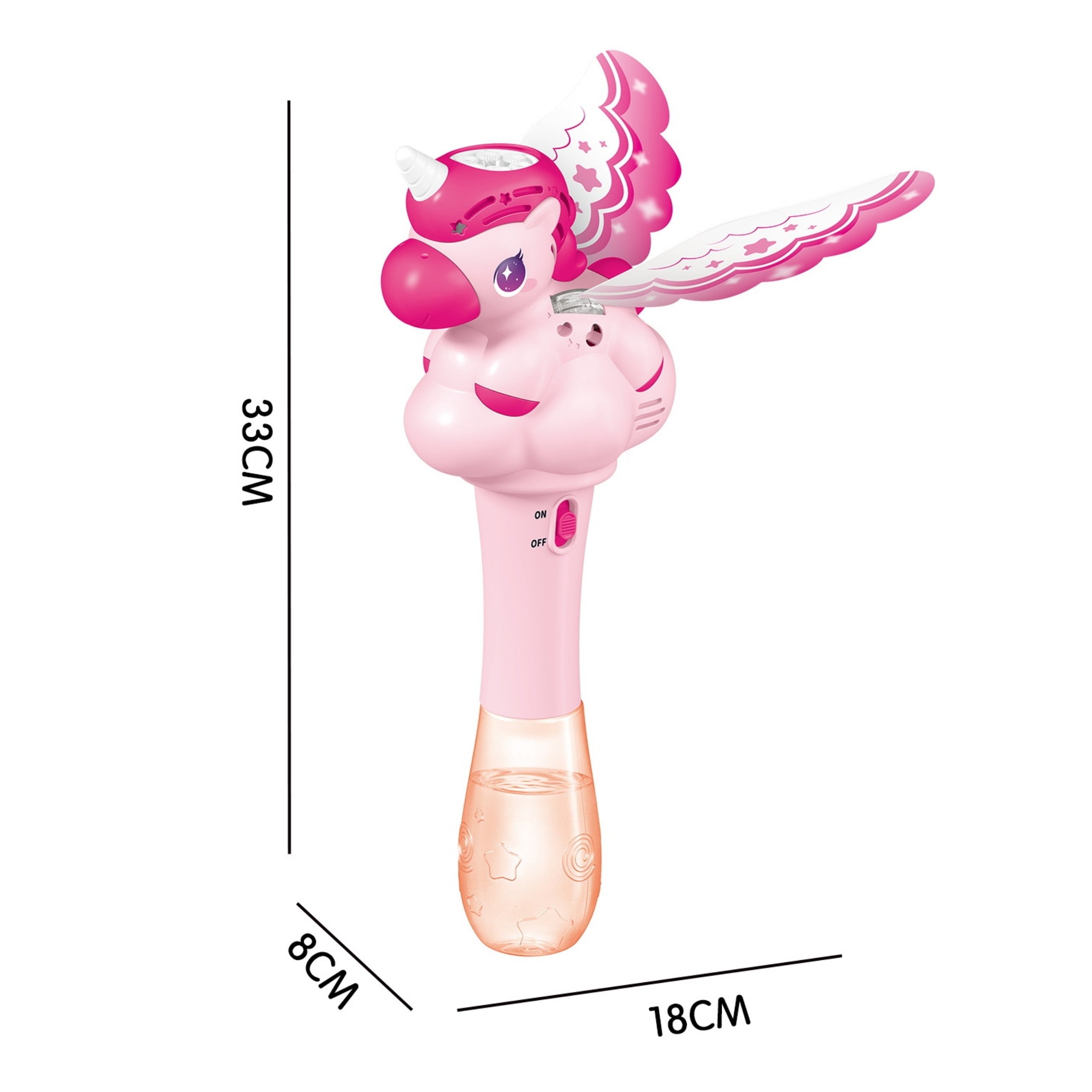 Woopie Bubble Machine Unicorn Gun Soap Bubble Machine Wand