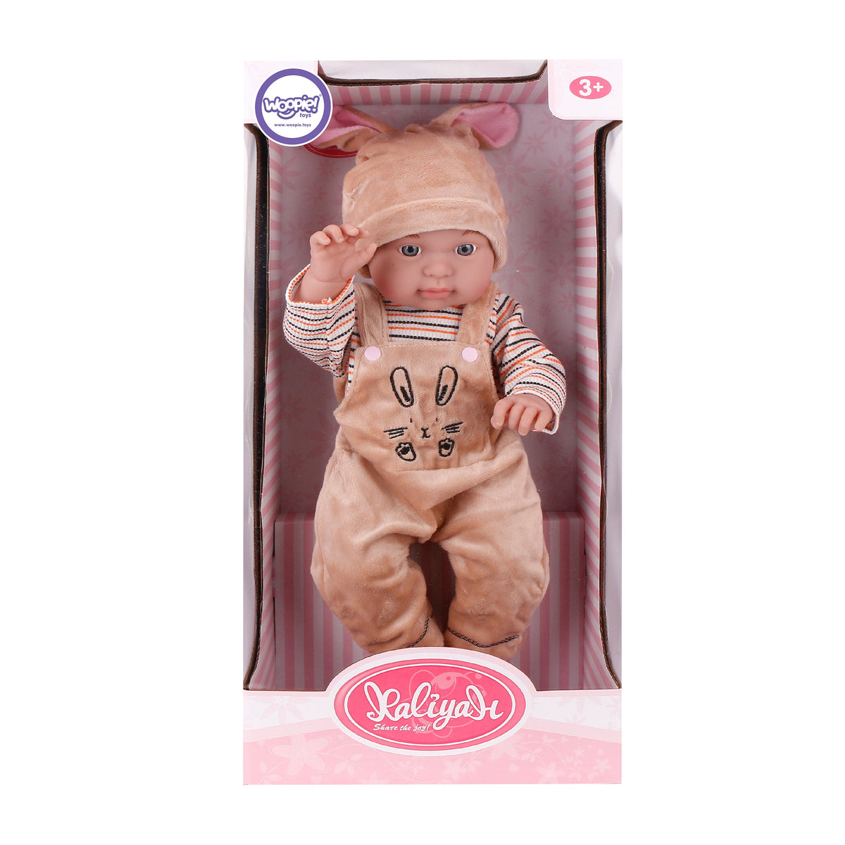 Woopie Royal Baby Doll v Bunny Outfit 46 cm