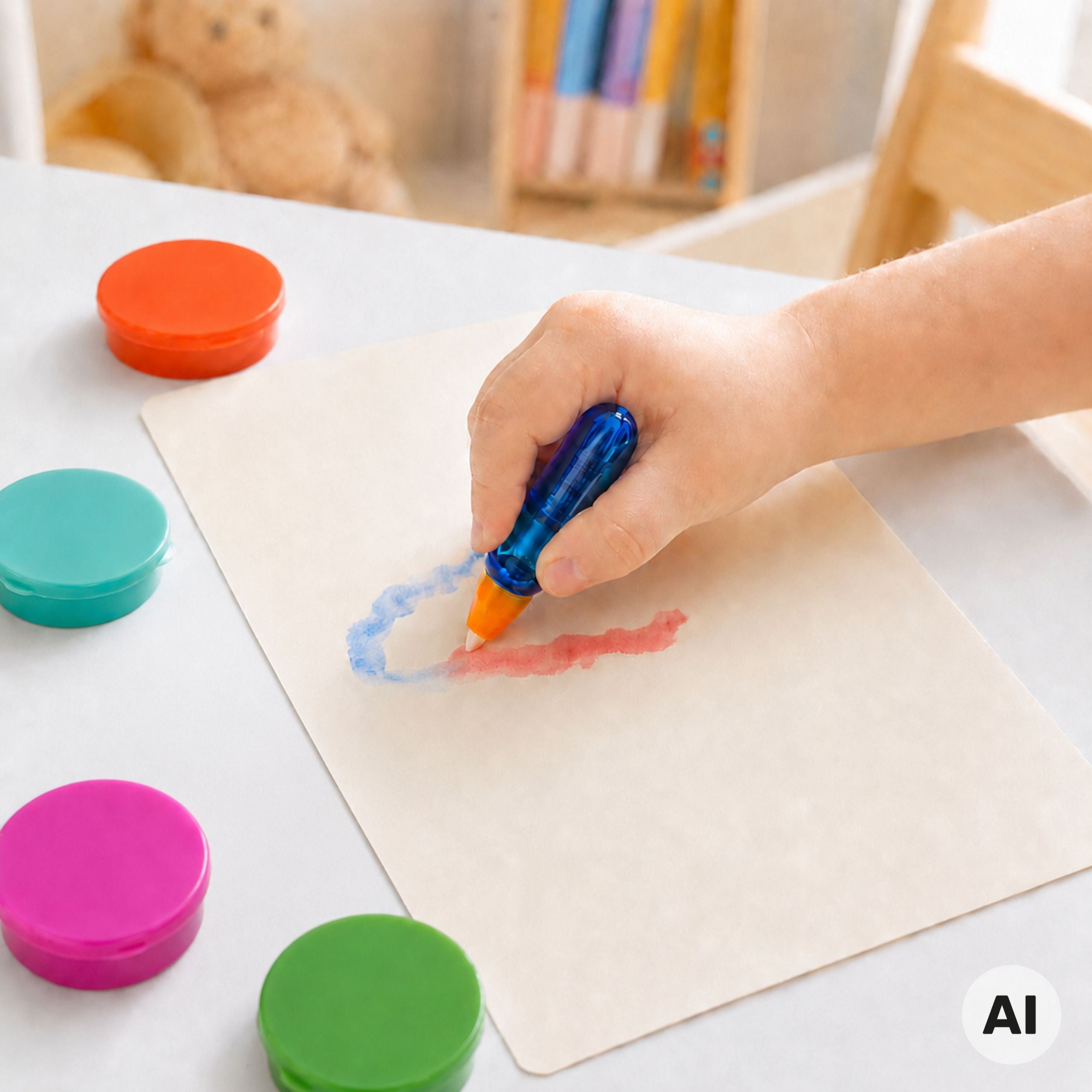 Woopie Magic Brush Creative Set For Drawing Stamps Kids 3+