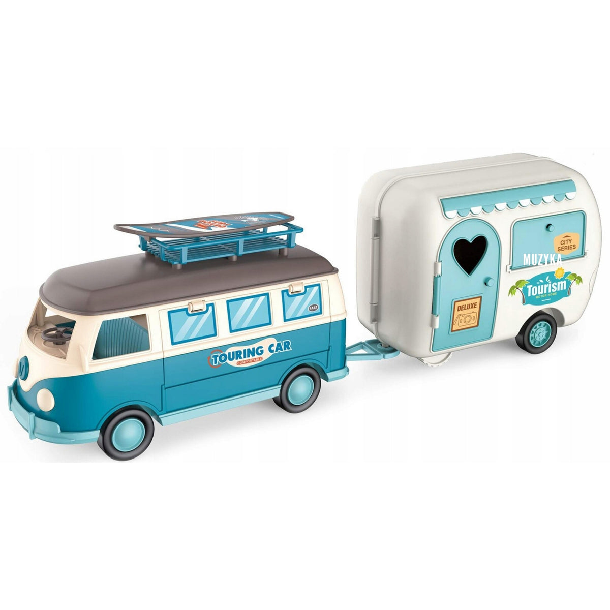 Woopie XL poppencamperset met aanhanger