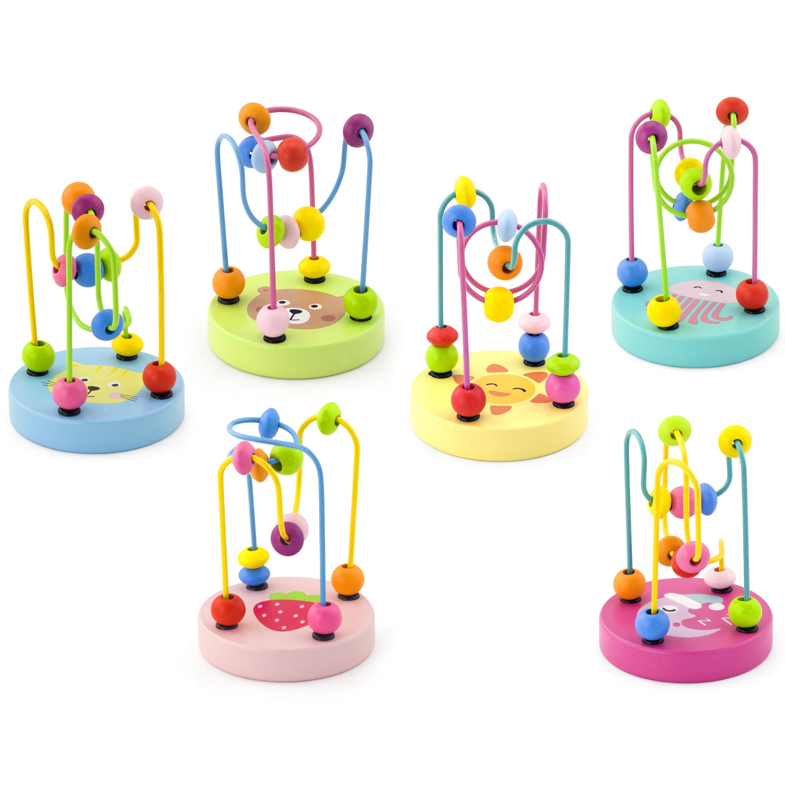 Viga Wooden Handy Labyrinth Intertwining Motor Loop 1 Pc.