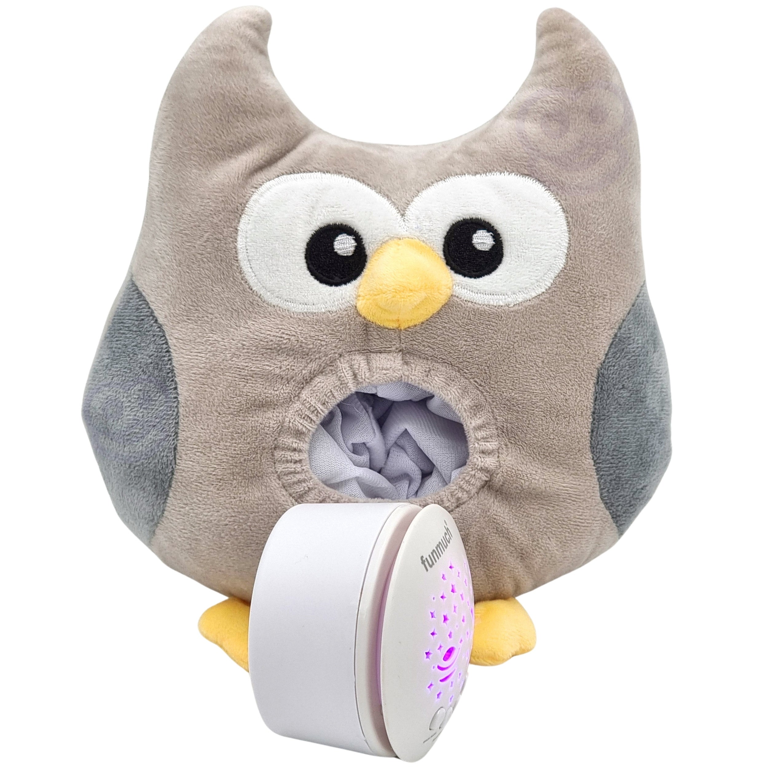 Projecteur hibou 2 en 1 Woopie Baby - 10 berceuses