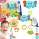 Woopie Baby Sensory Arch With Toys For Crib And Stroller Elephant Parrot