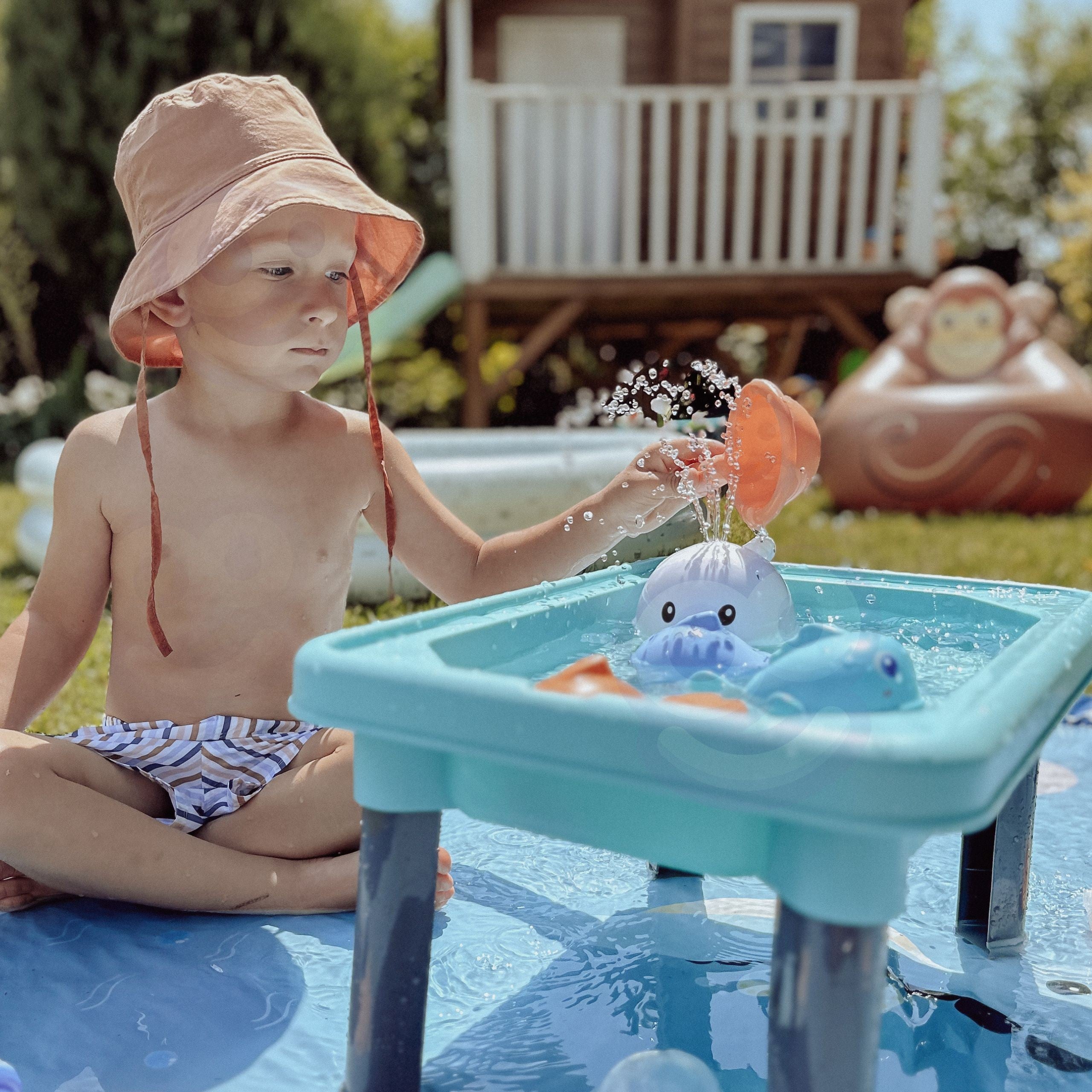 Woopie Water Table 3in1 Sandbox Game Fishing 6 Pcs.