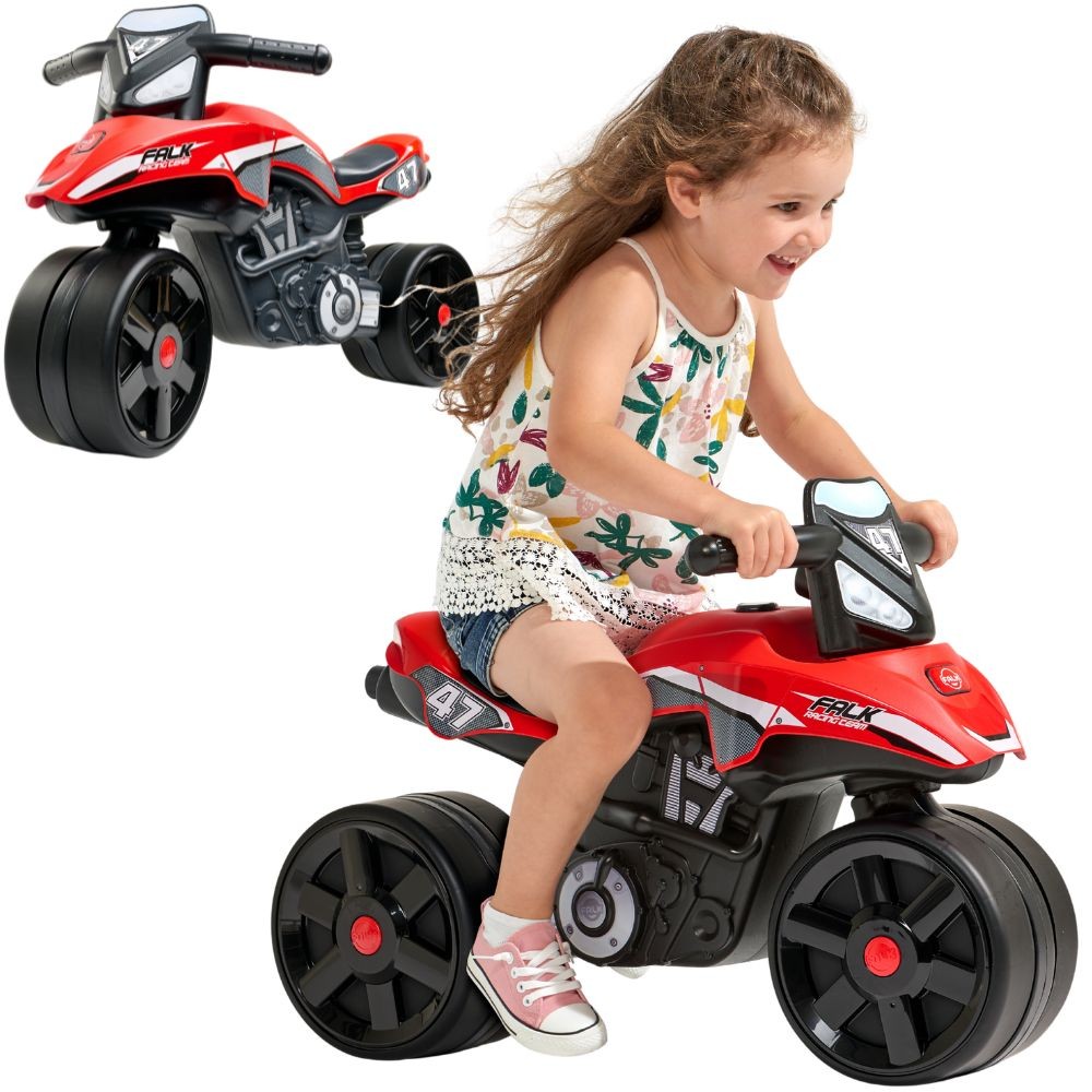 Falk Racing Team loopmotor rode brede wielen voor 2-5 jaar