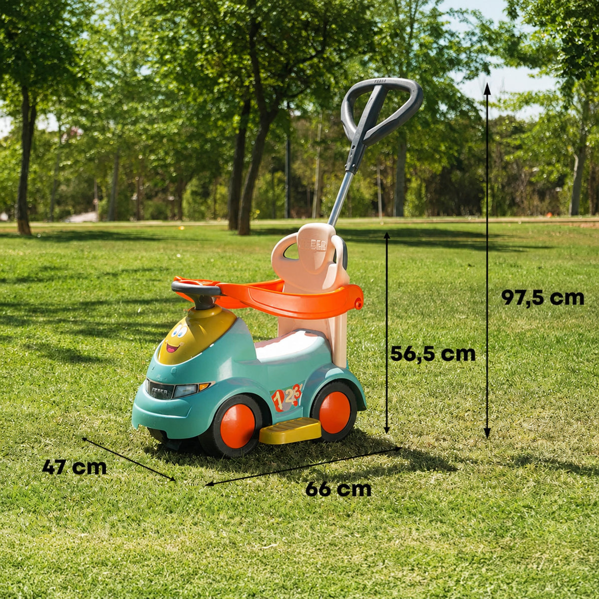 Feber Ride-on Pusher Rocker Casual Push N'go Multifunktional 5-in-1