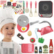 Woopie Little Chef's Set Индукционни тенджери Тиган Чайник розов 30 бр.