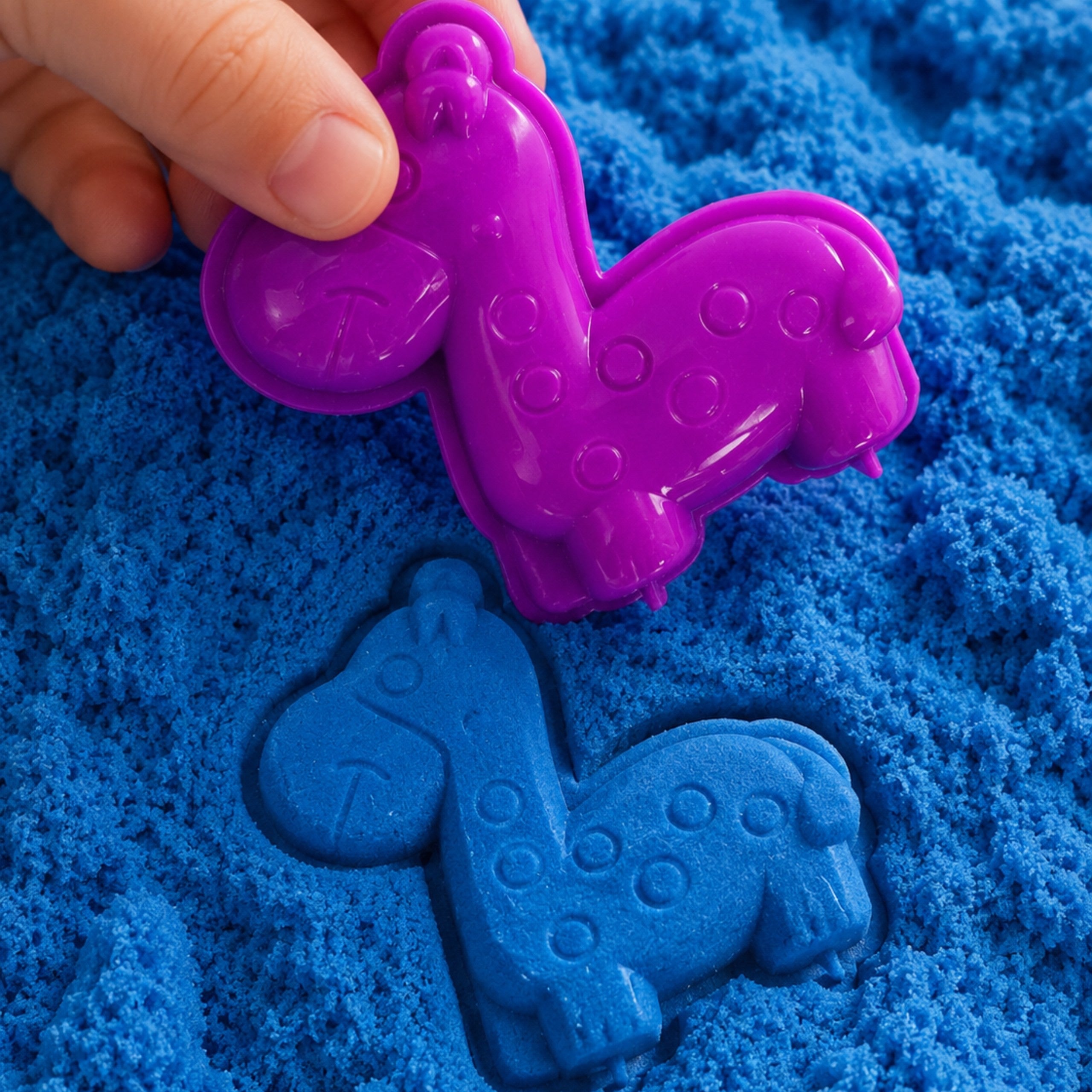 Zestaw Woopie Kinetic Sand Formy dla zwierząt 3+