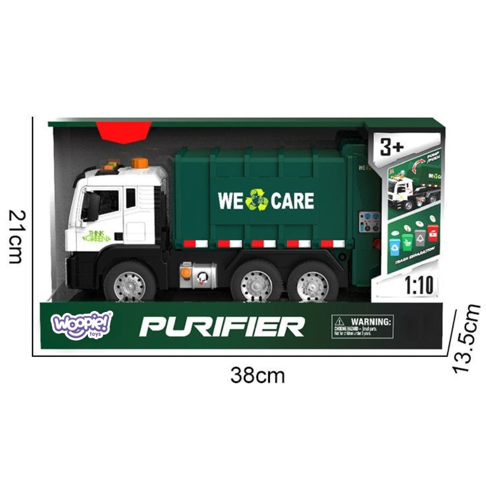Woopie Garbage Truck Garbage Segregation - Scara 1:10