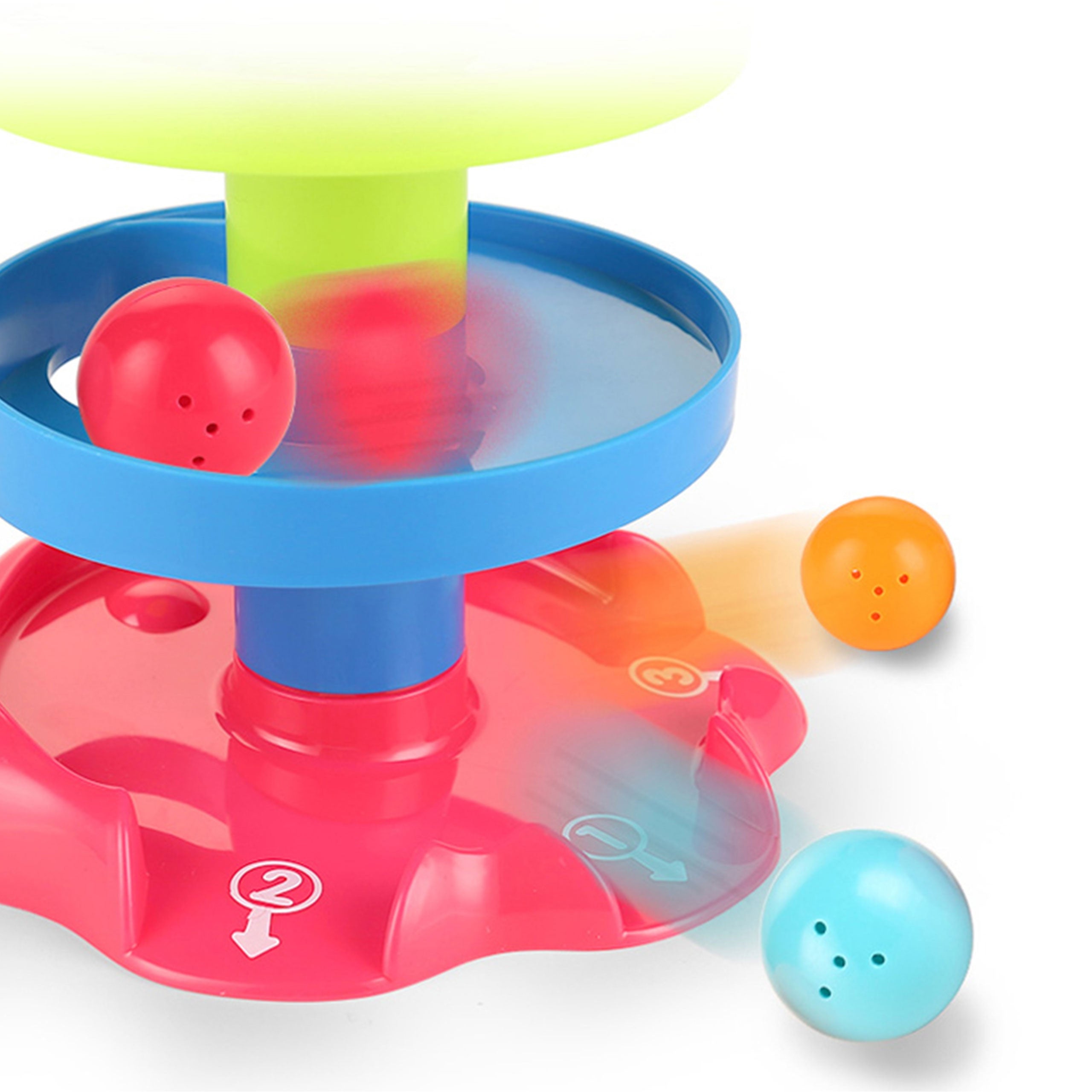 Woopie Baby Ball Track Spiral Set + 3 Balls