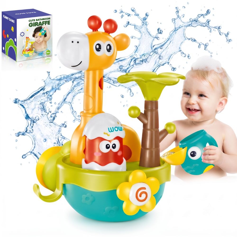 Играчка за баня Woopie Baby Giraffe с вендуза