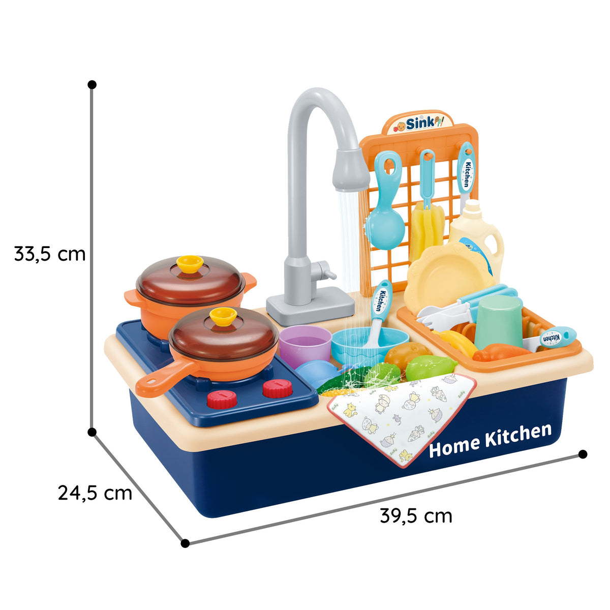 Woopie 2-in-1 Kitchen Sink For Kids