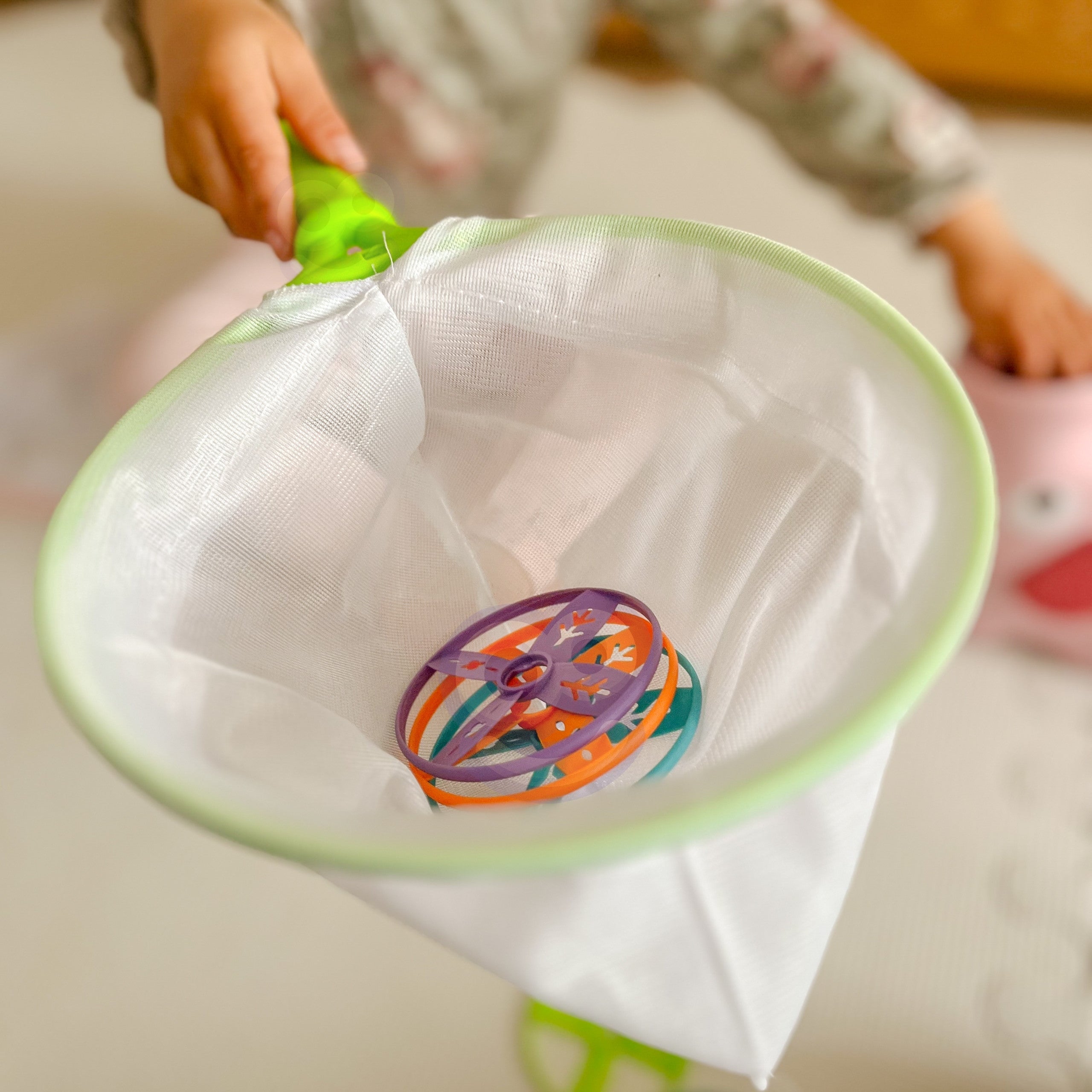 Woopie Arcade Game Catch Frisbee Disc Launcher