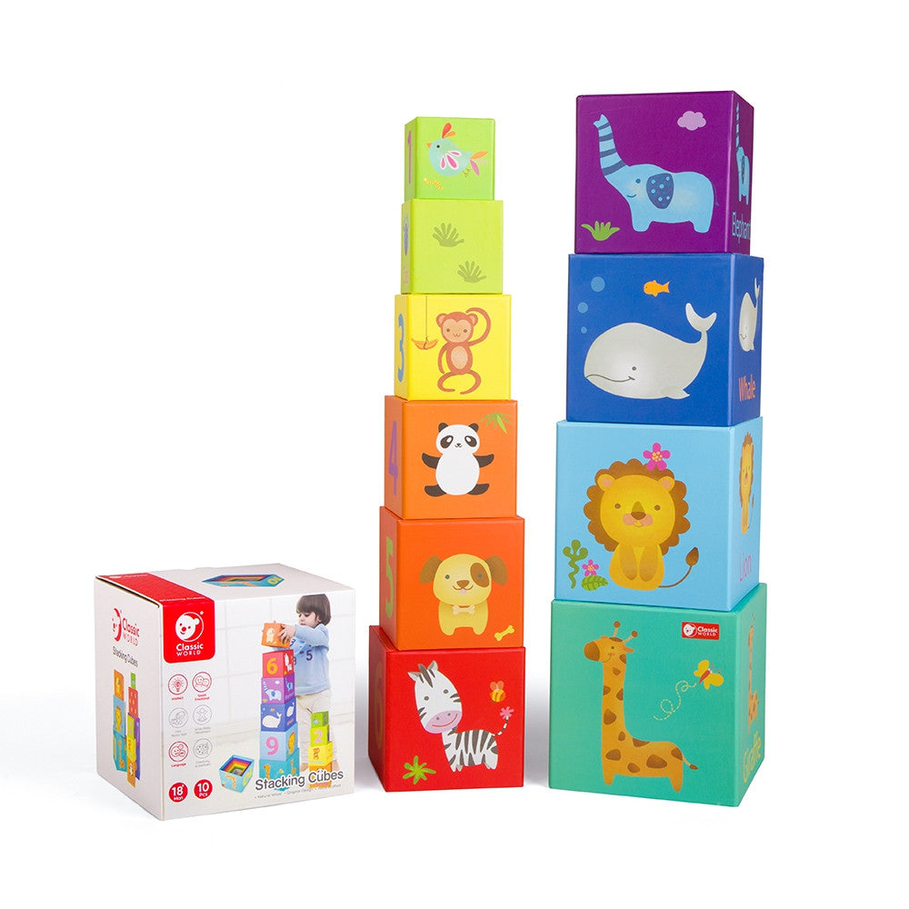 Klasyczny świat magiczne pudełko bloki Puzzle Tower Box zabawka edukacyjna