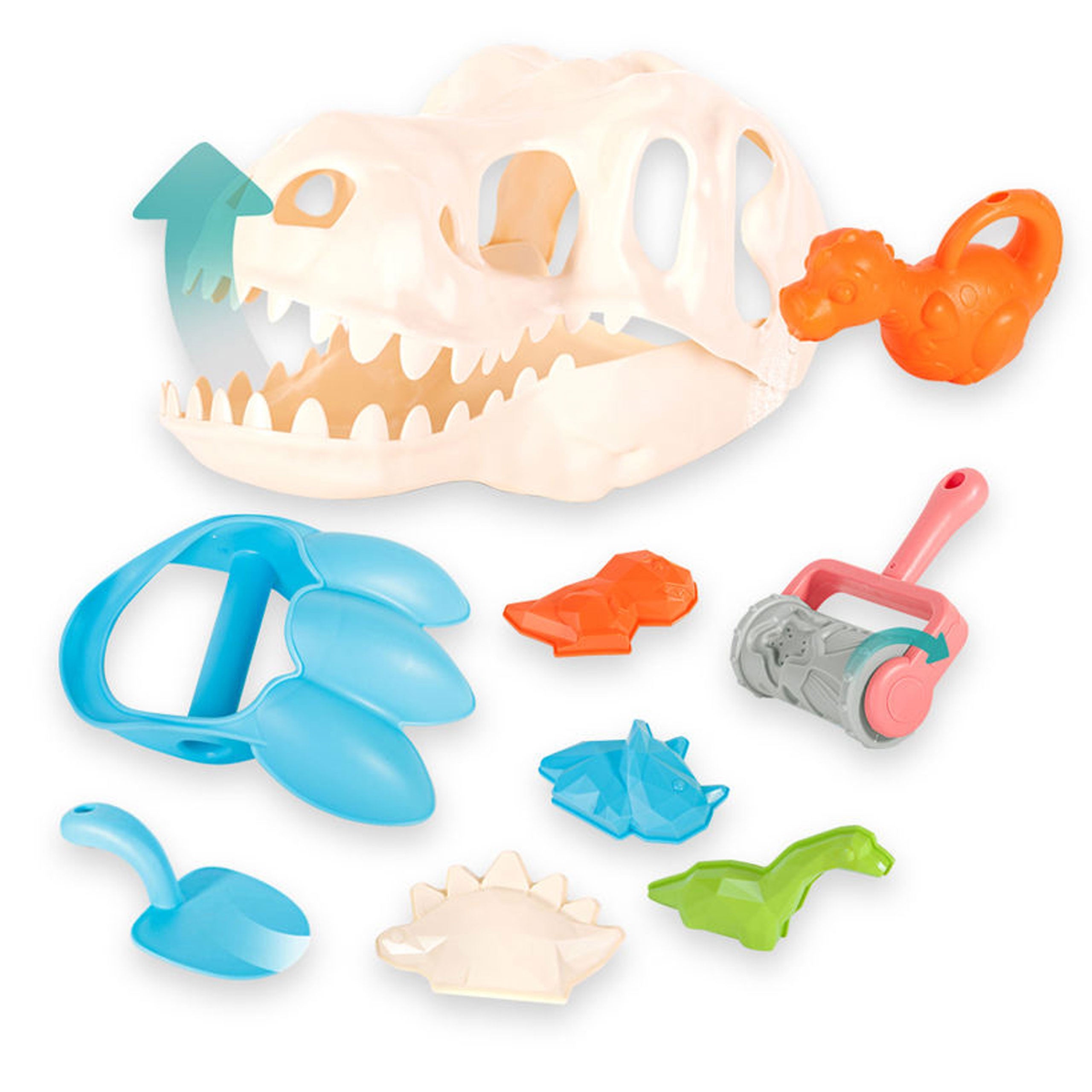 Woopie Dinosaur Sand Set Excavation 9 Pcs.