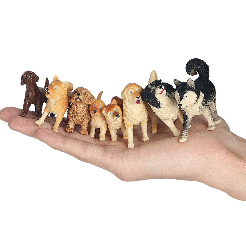 Conjunto Woopie de 16 figuras de cachorro