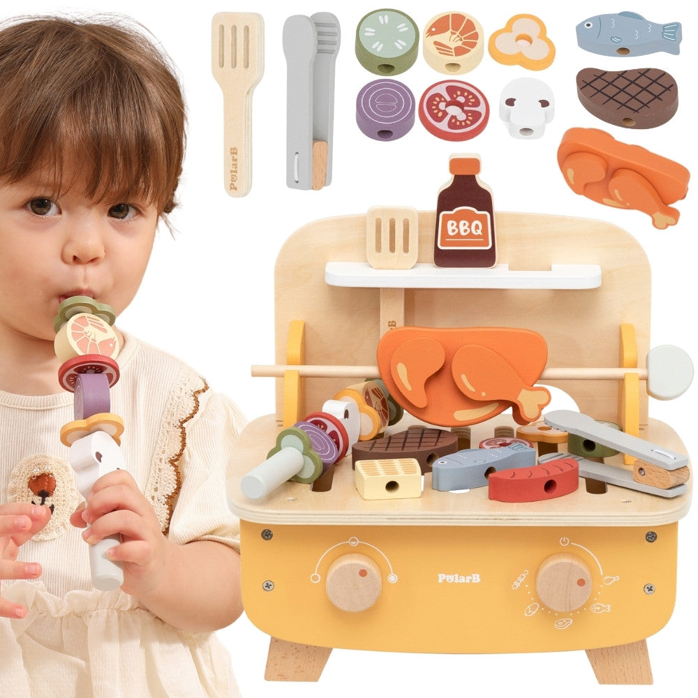 Дървена скара за барбекю Viga