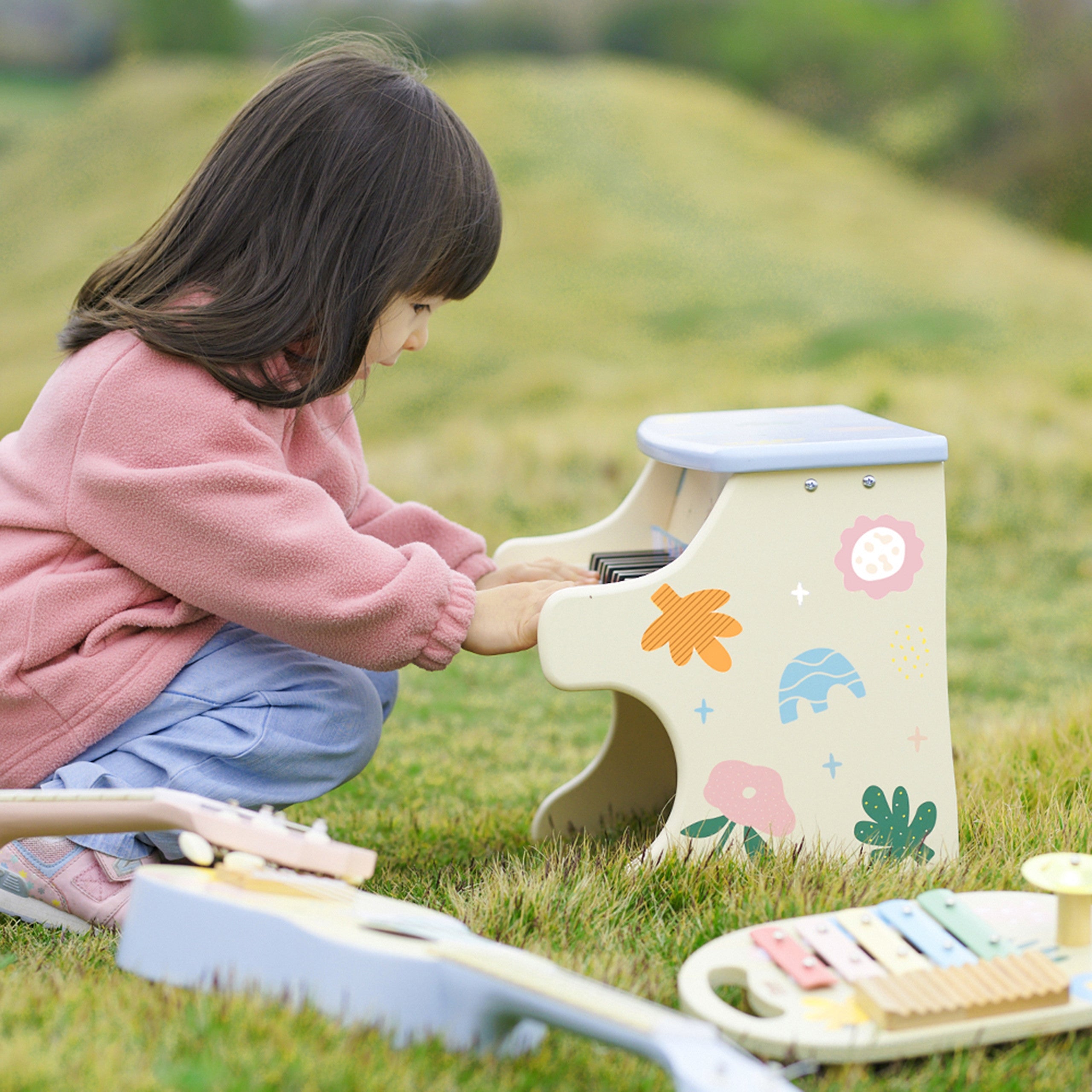 Classic World Musical Piano For Children Learning To Play + Booklet