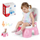 Woopie Baby Първо гърне за деца с музика 3в1 Стъпка за стол
