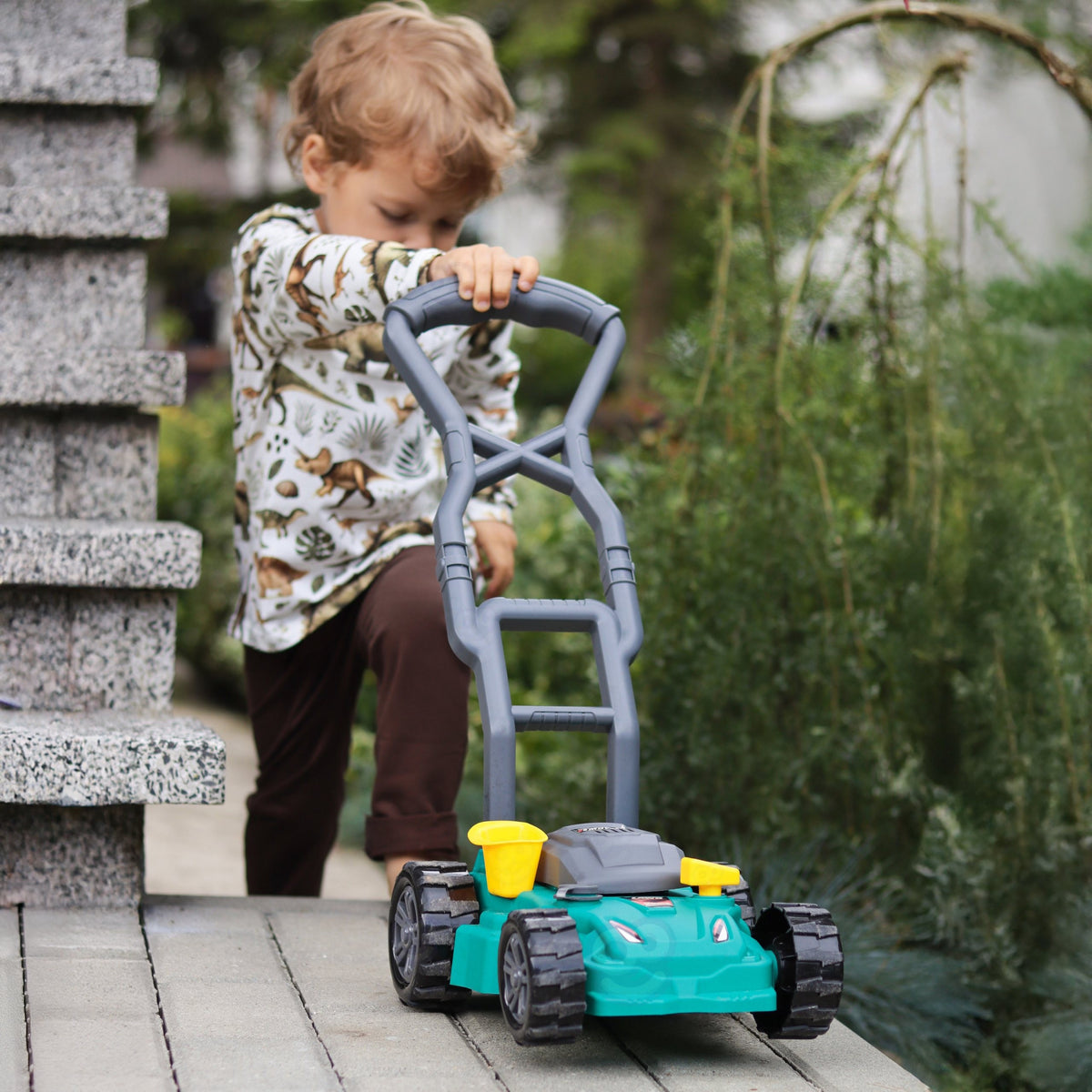 Tosaerba da giardino Woopie Push con suono e luce