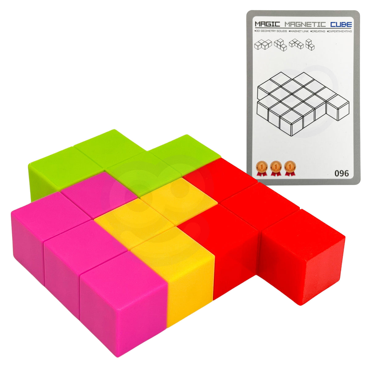 Woopie Tetris kocka puzzle kártyakészlettel