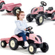 Falk Country Star Pink šlapací traktor + přívěs a klakson 2-5 let.