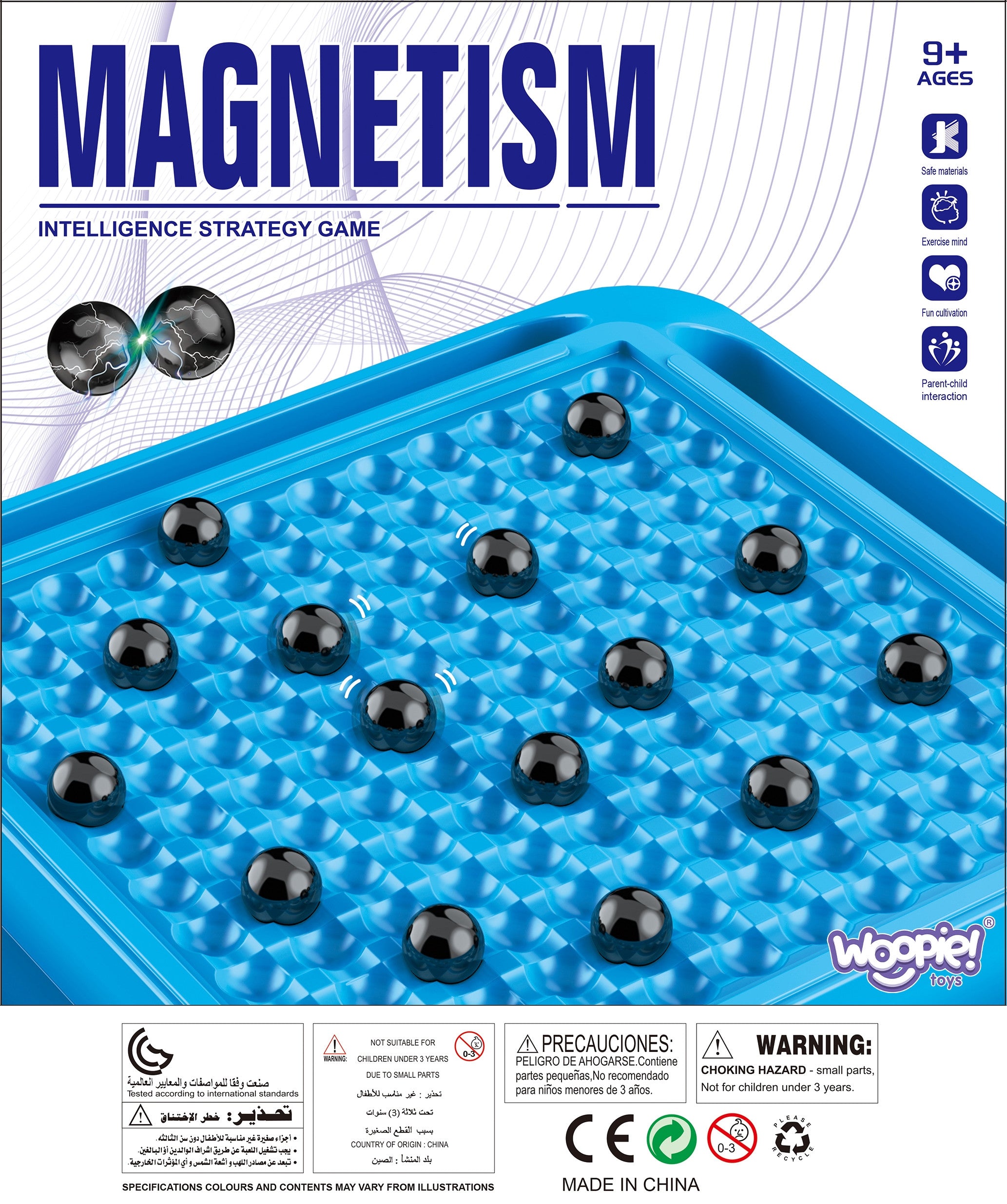 Woopie Magnetic Balls brætspil