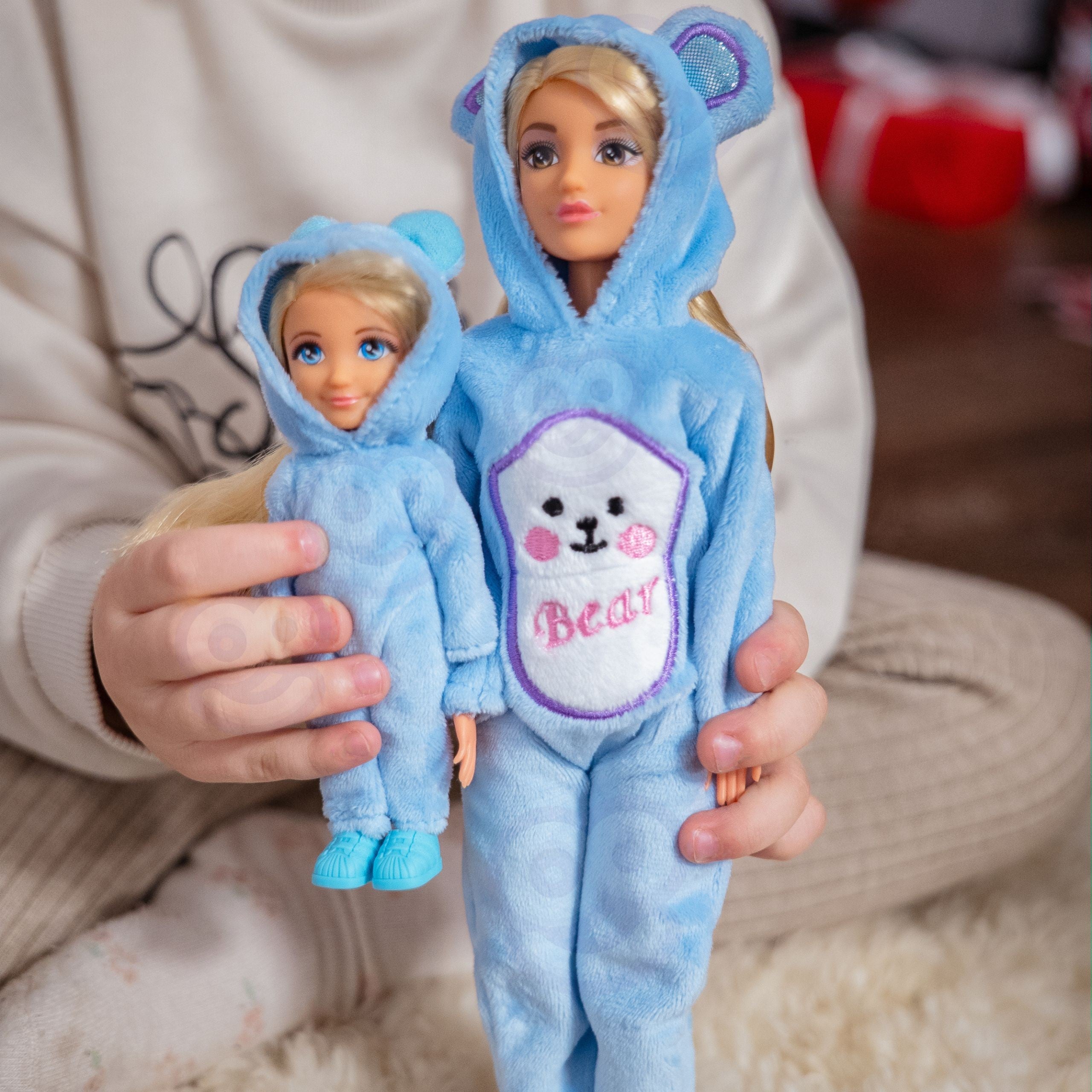 Комплект гащеризони Woopie Royal Dolls Blue Teddy Bears от 2 бр