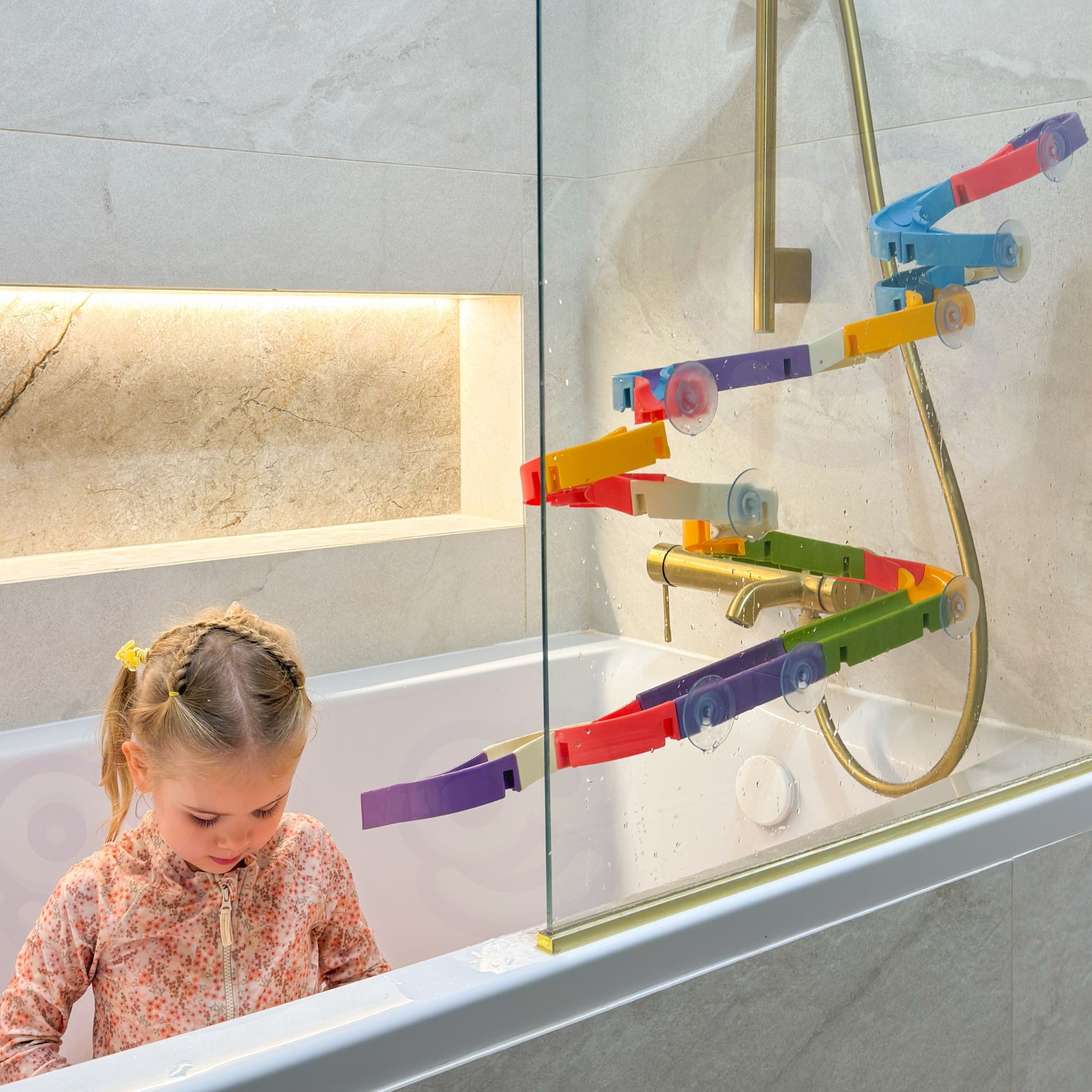 Woopie Water Track Bath Slide 48 Pcs.