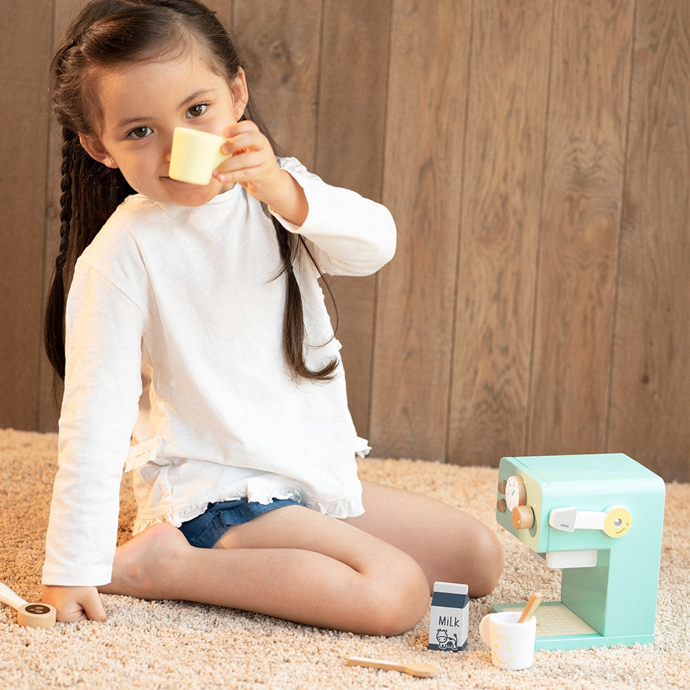 Fából készült kávéfőző gyerekeknek – Little Barista | Klasszikus világ