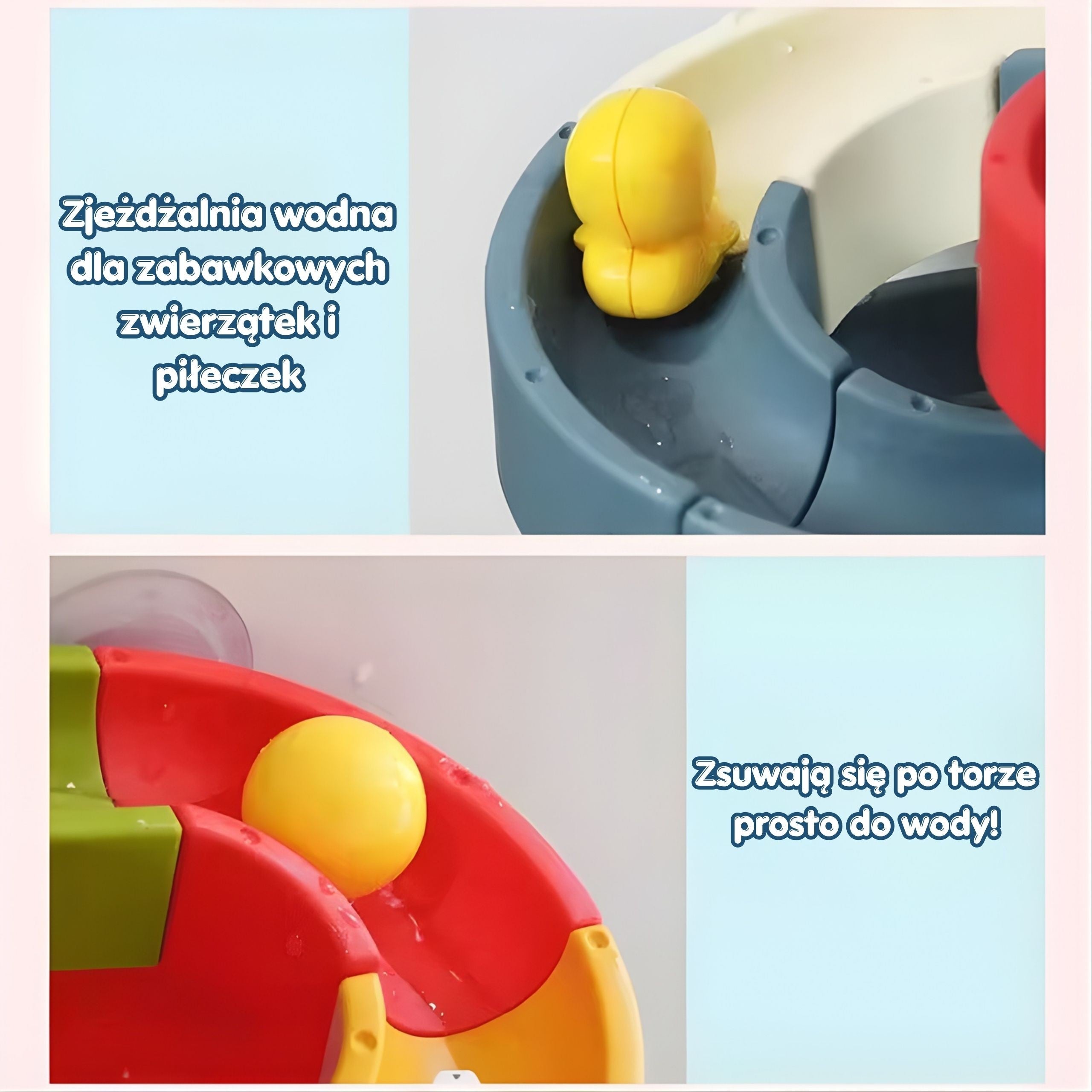 Woopie tobogán s kachnou na koupání 34 ks.