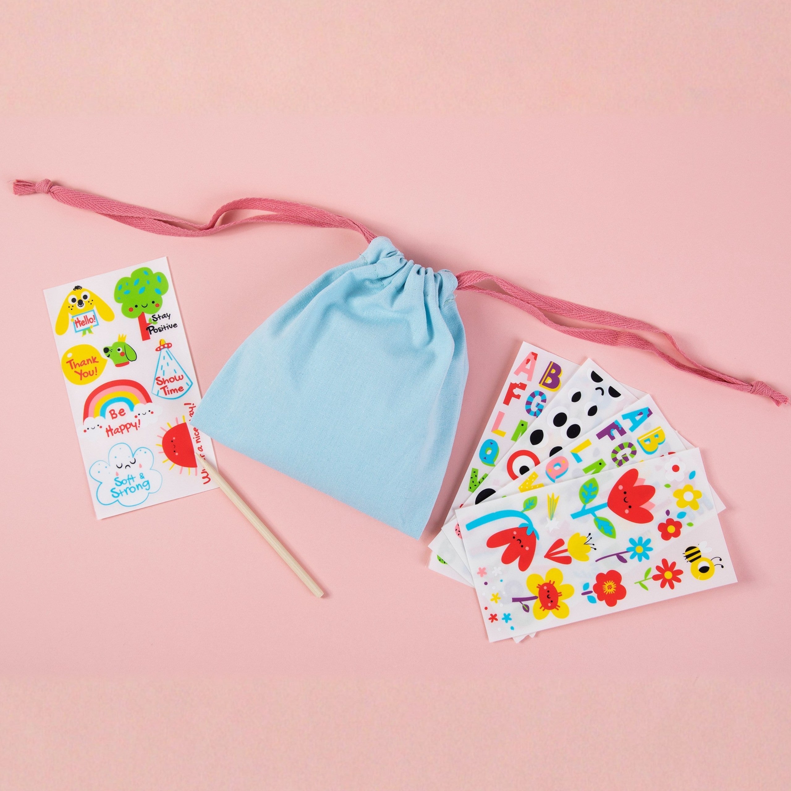 Woopie Art&fun Diy Bag Decorating Kit - Make A Bag With Your Child's Name