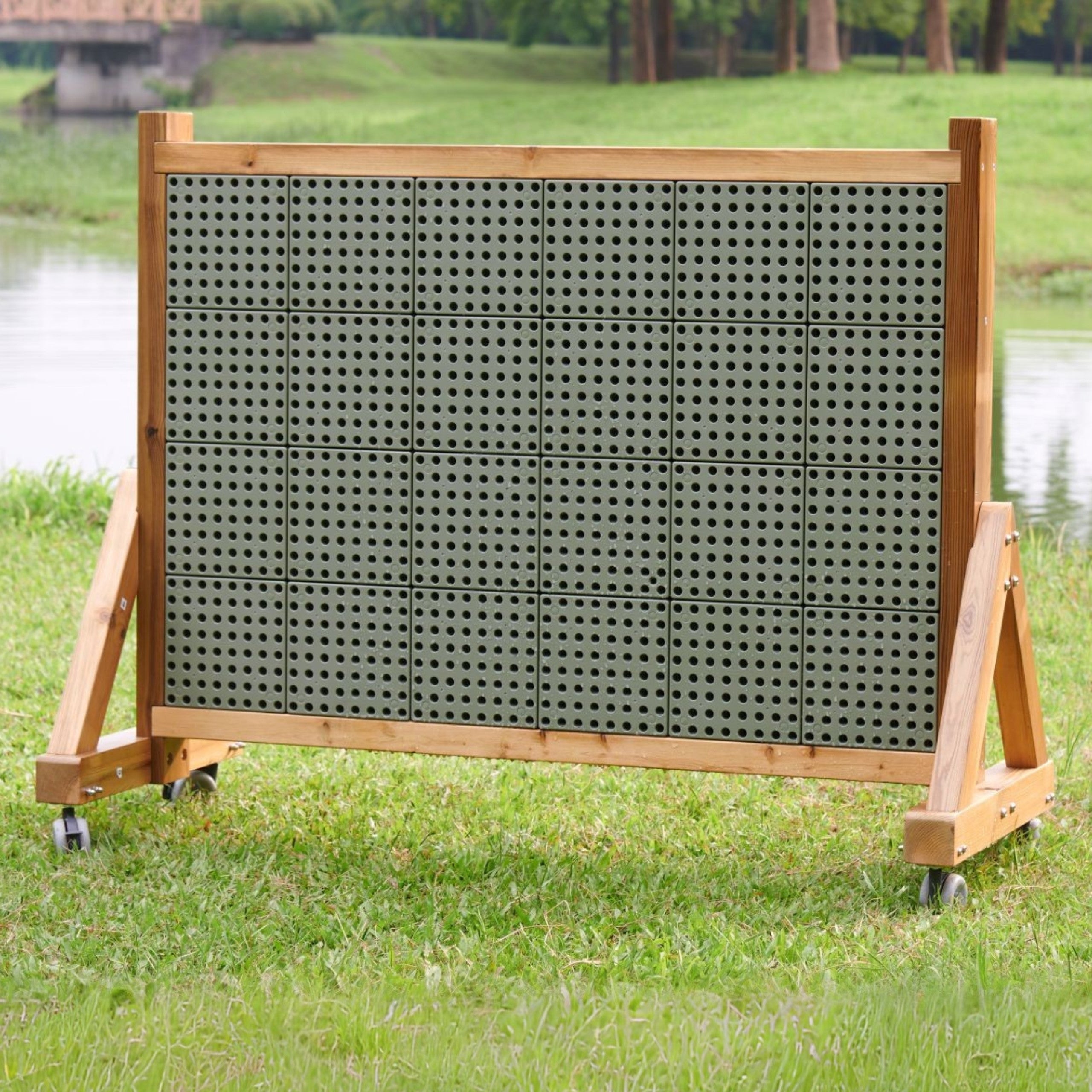 Masterkidz Outdoor Stem Board + Water/ball Track
