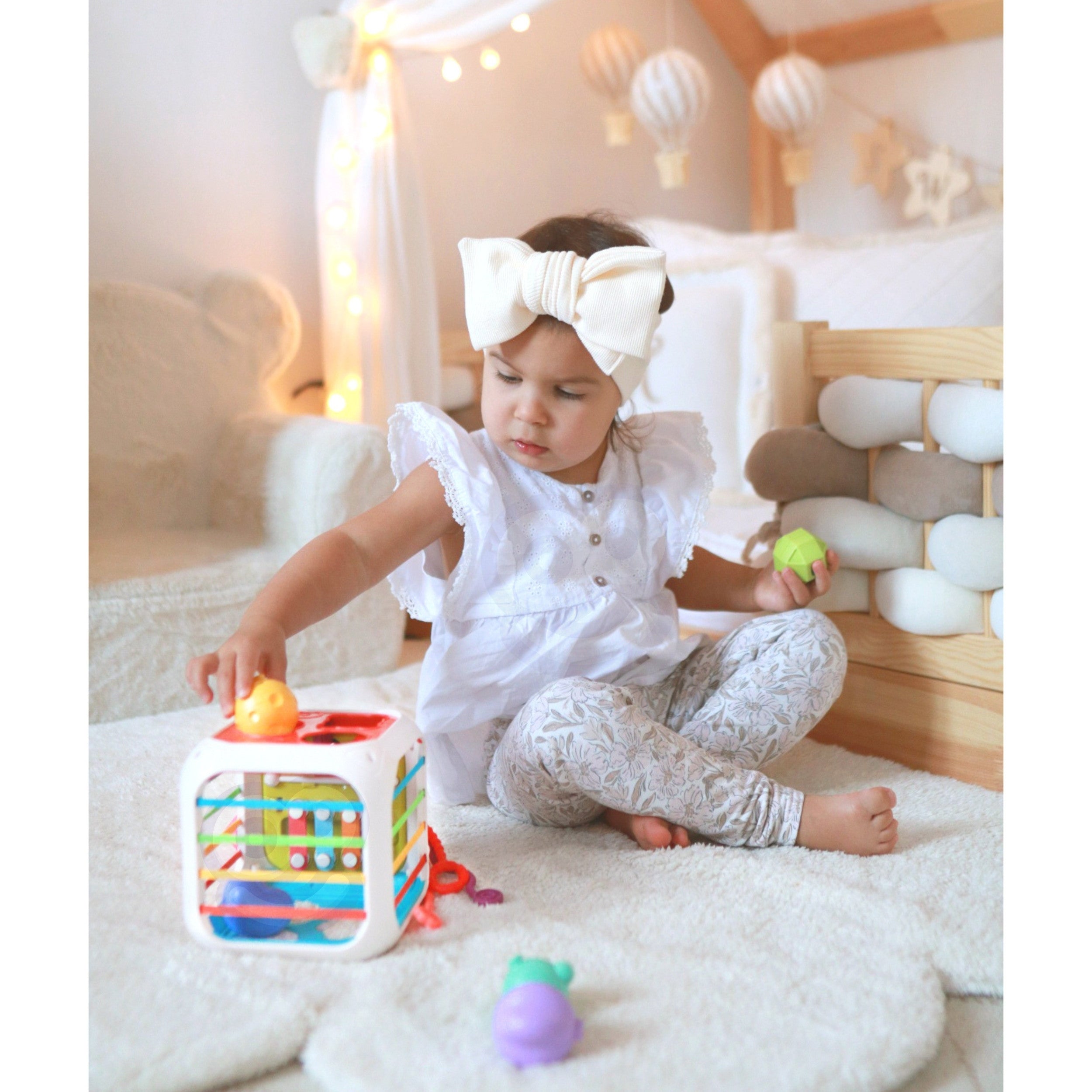 Woopie Baby Sensory Educational Activity Cube