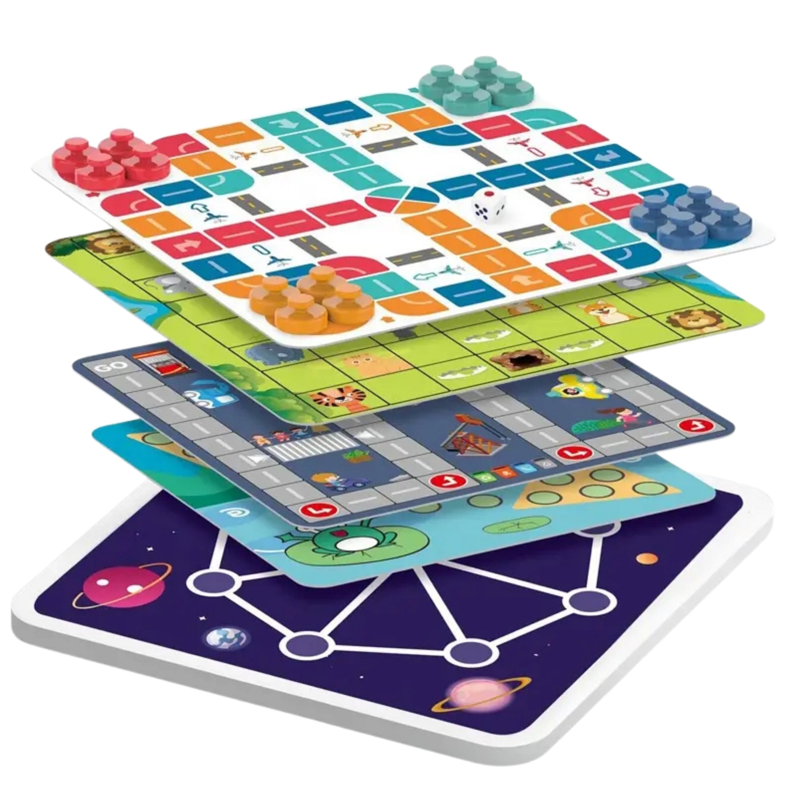 Woopie 10-in-1 Logic Board Game Set