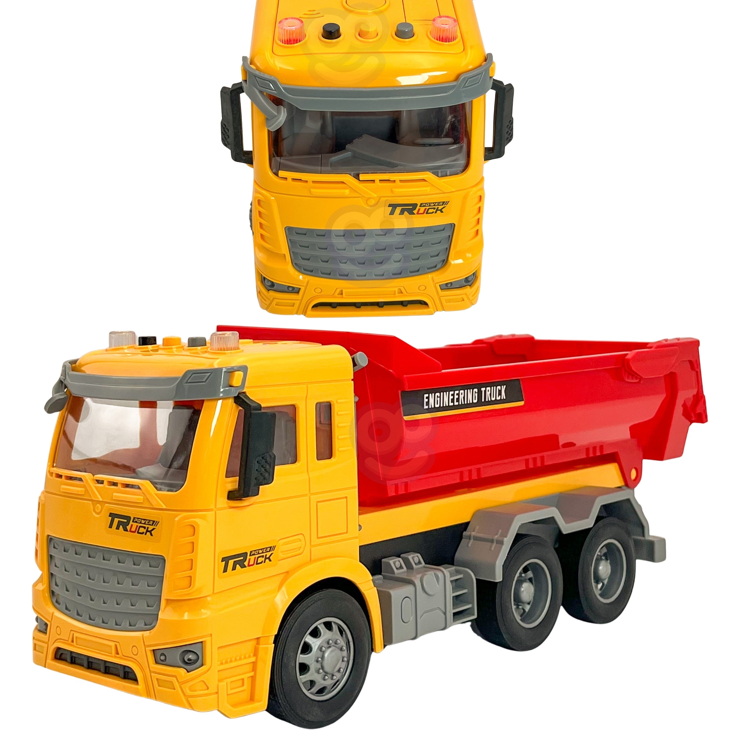 Woopie 1:12 konstruktion dumper med lys- og lydeffekter