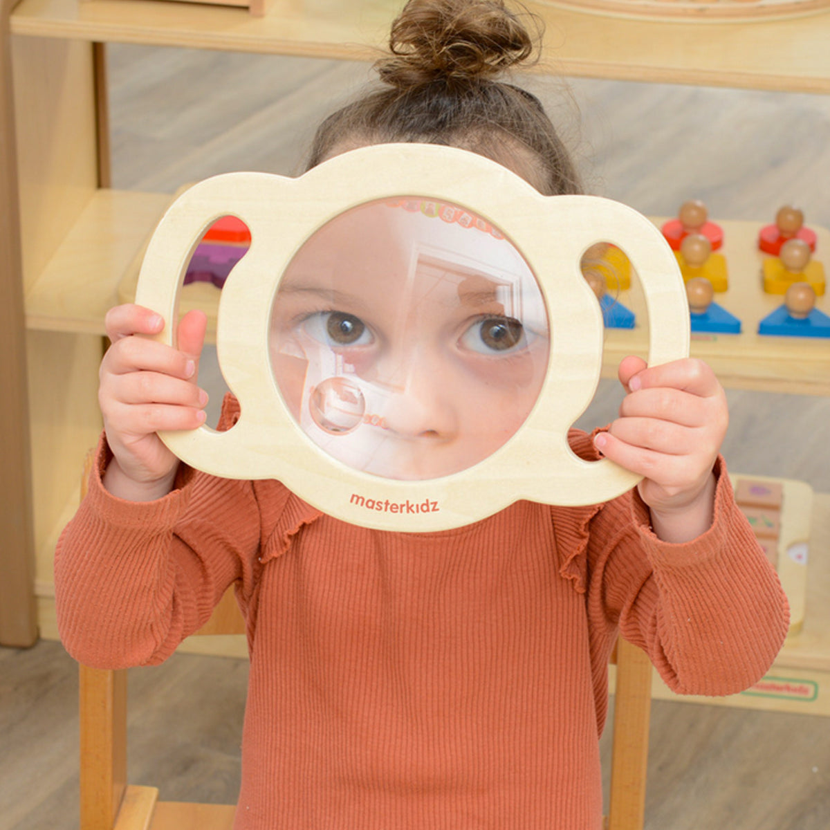 Masterkidz Large Wooden Discovery forstørrelsesglas