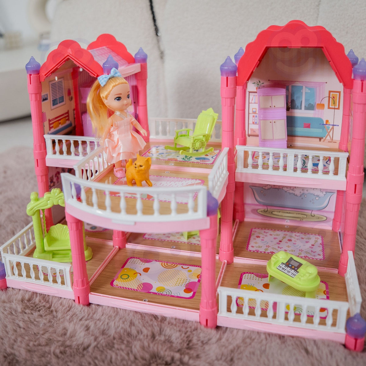Woopie Dollhouse Trädgårdsvilla 156 st.