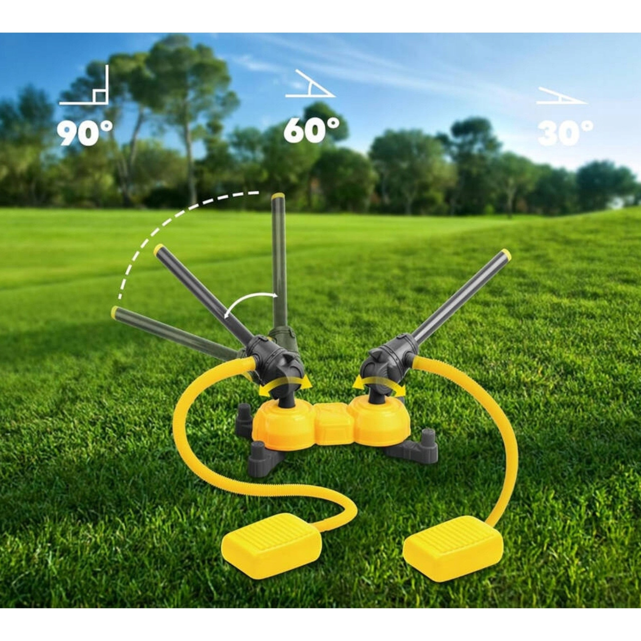 Woopie Double Foam Rocket Launcher 8pcs