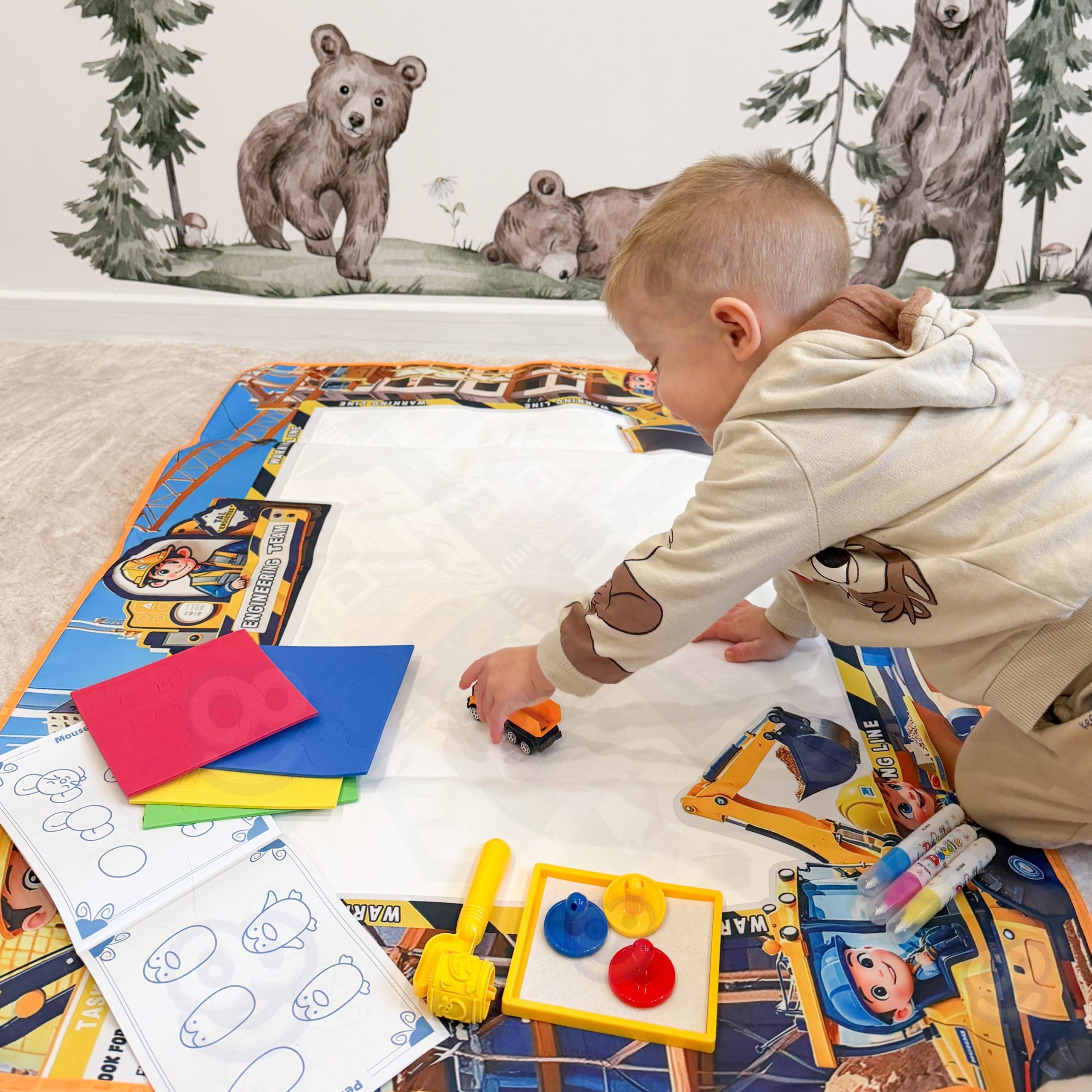 Woopie Water Painting Mat Creative Set With Accessories