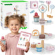 Tooky Toy Godis tallrik Träställ Cupcakes Cakes