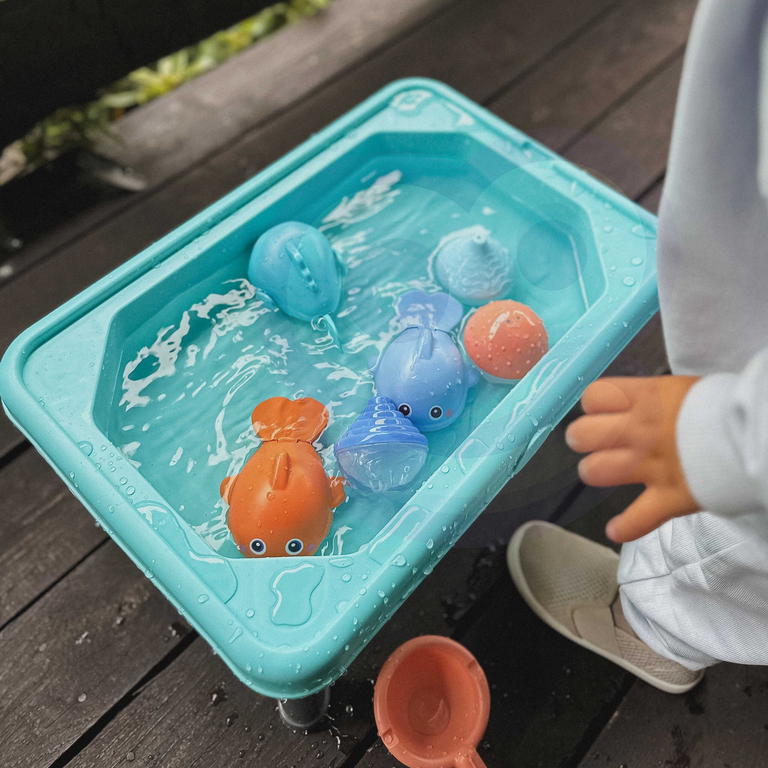 Woopie Water Table 3in1 Sandbox Game Fishing 6 Pcs.